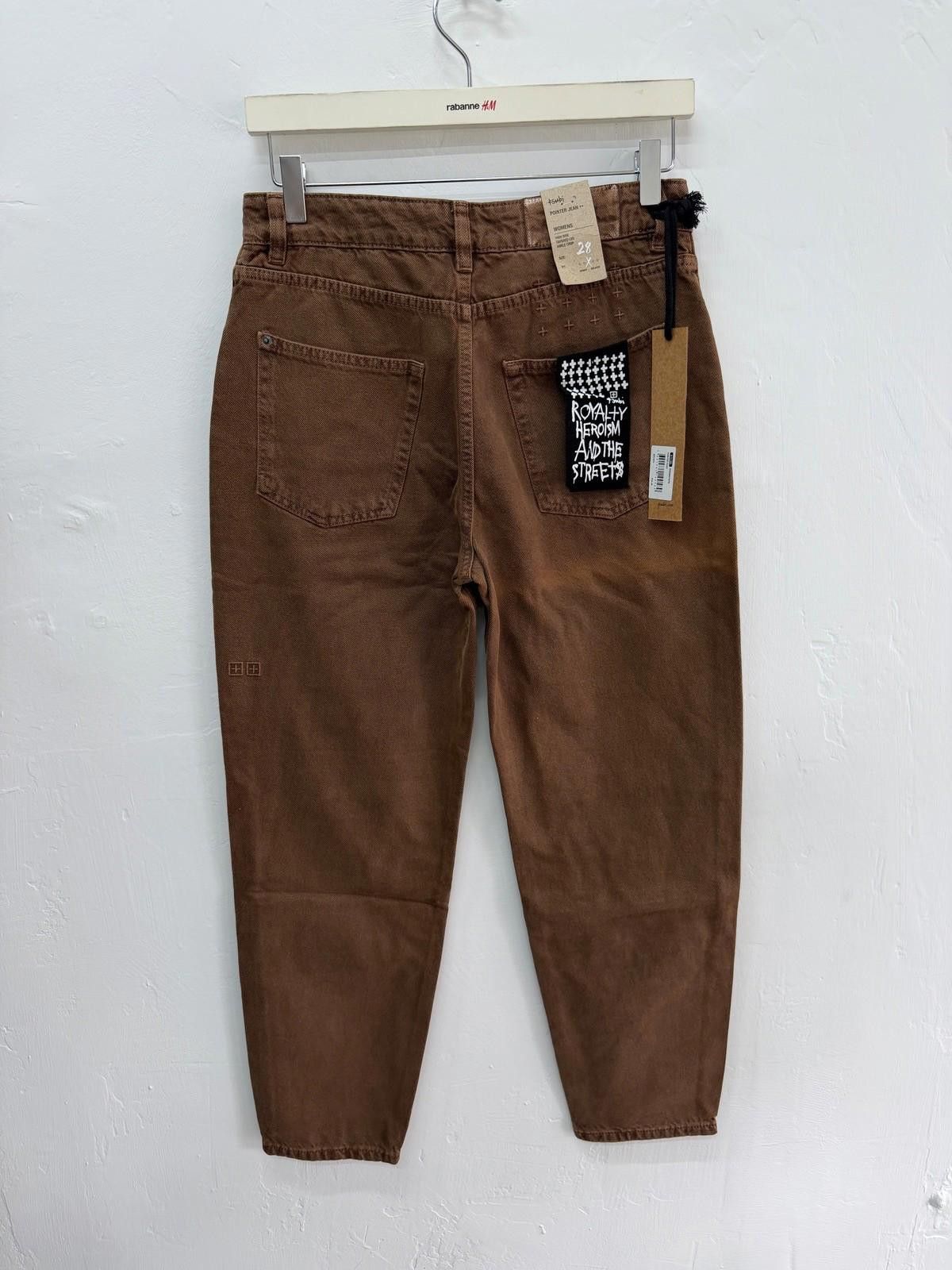 Ksubi new ksubi womens denim jeans pointer brown koko 28 10 Size 28" / US 6 / IT 42 - 5 Thumbnail