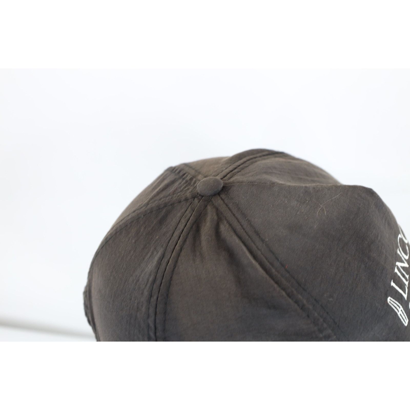 Vintage Vintage 80s 90s Spell Out Lincoln Car Sun Faded Snapback Hat Size ONE SIZE - 9 Thumbnail