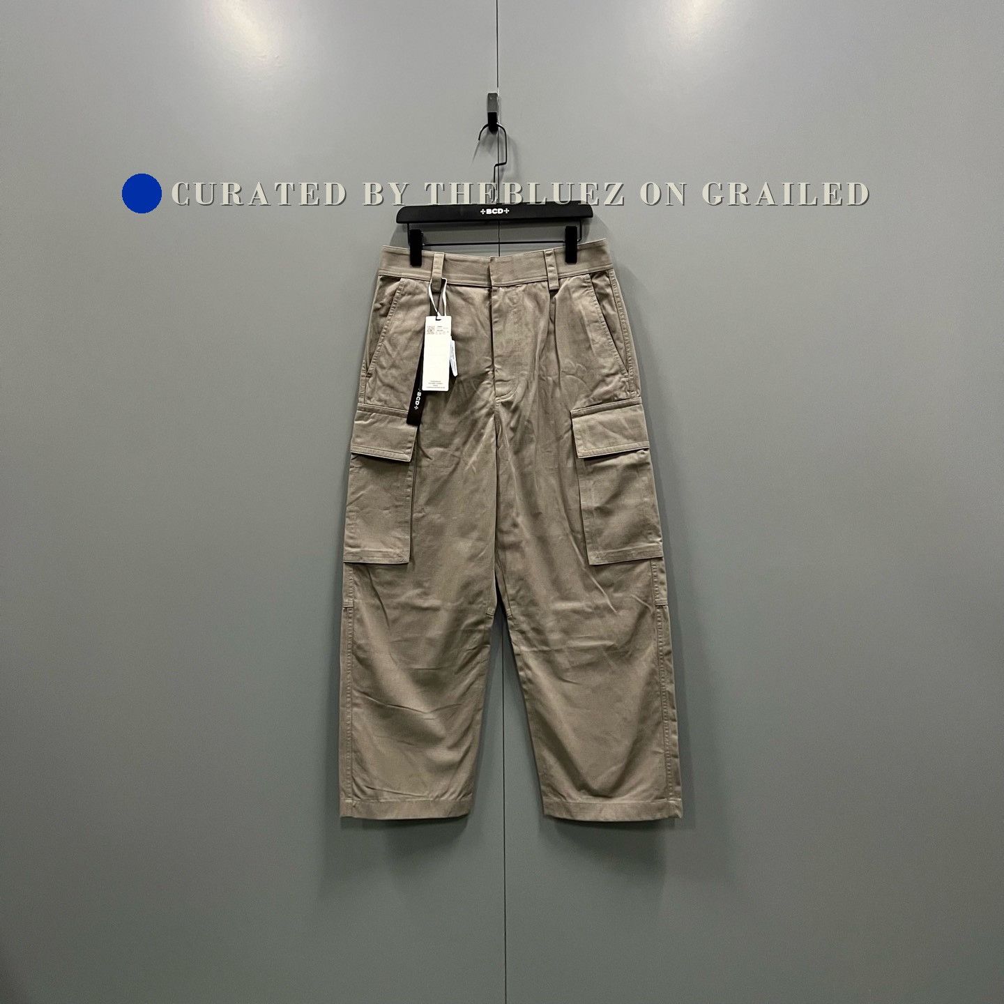 Bottega Veneta Bottega Veneta Twill Pocket Wide-Leg Cargo Pants Size US 30 / EU 46 - 1 Thumbnail