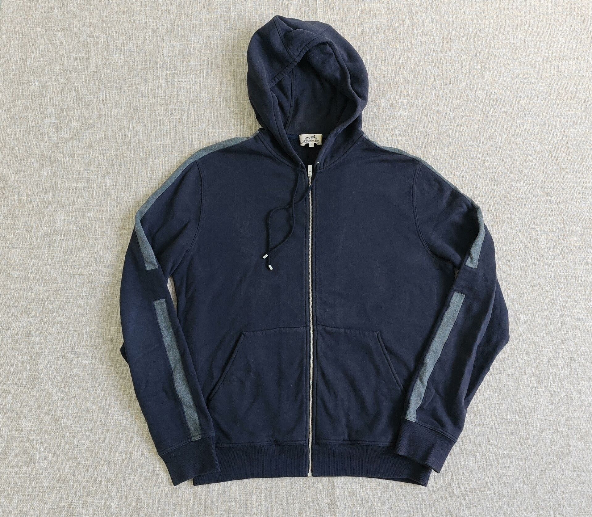 Hermes Hermes Men's Hooded Sweatshirt Size US L / EU 52-54 / 3 - 1 Thumbnail