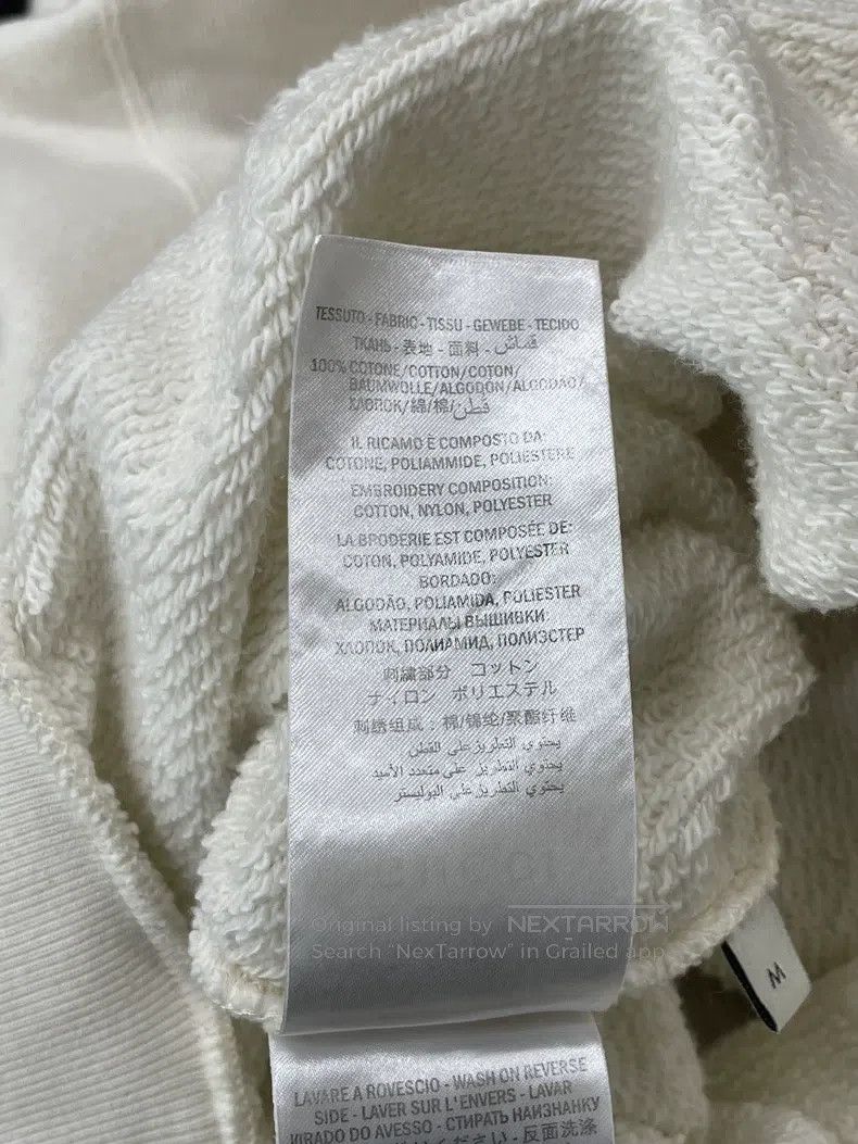 Gucci Gucci White dancing piglet letter logo sweatshirt Size M / US 6-8 / IT 42-44 - 6 Thumbnail