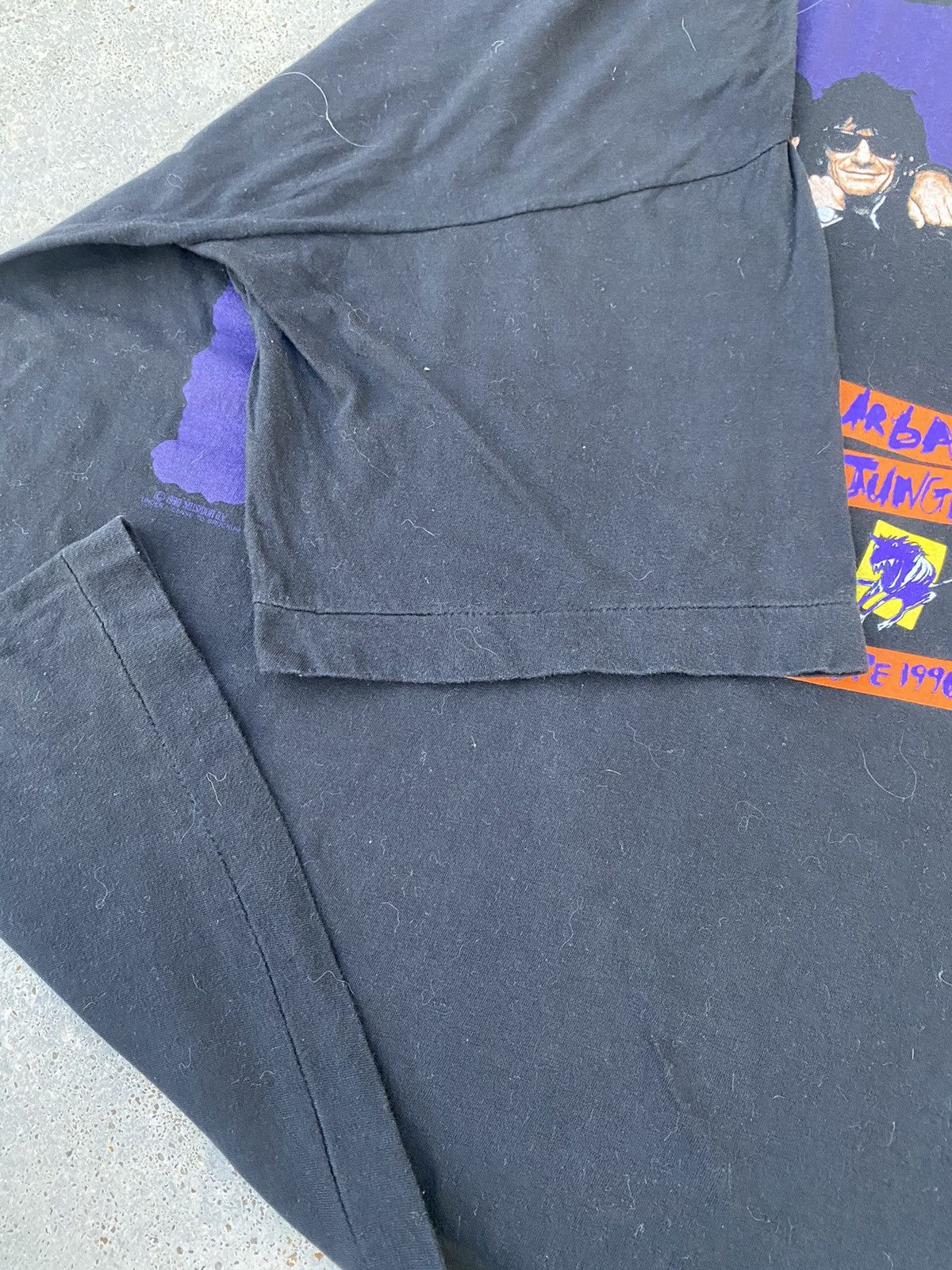 Band Tees × The Rolling Stones × Vintage 1990s Rolling Stones All Over Print Vintage Band Tee Size US L / EU 52-54 / 3 - 8 Thumbnail