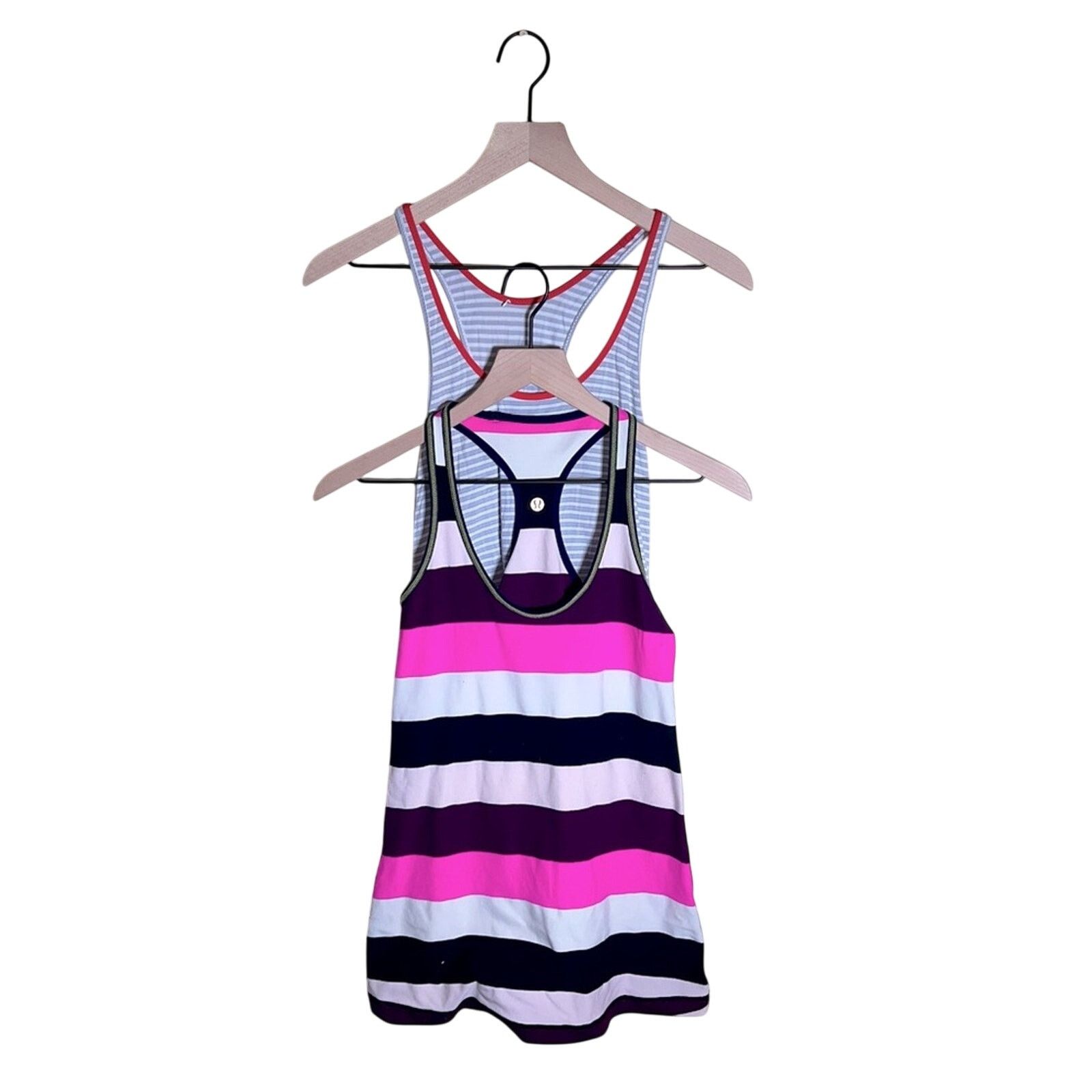 Lululemon LULULEMON bundle of two striped racerback tanks 6 Size M / US 6-8 / IT 42-44 - 1 Thumbnail