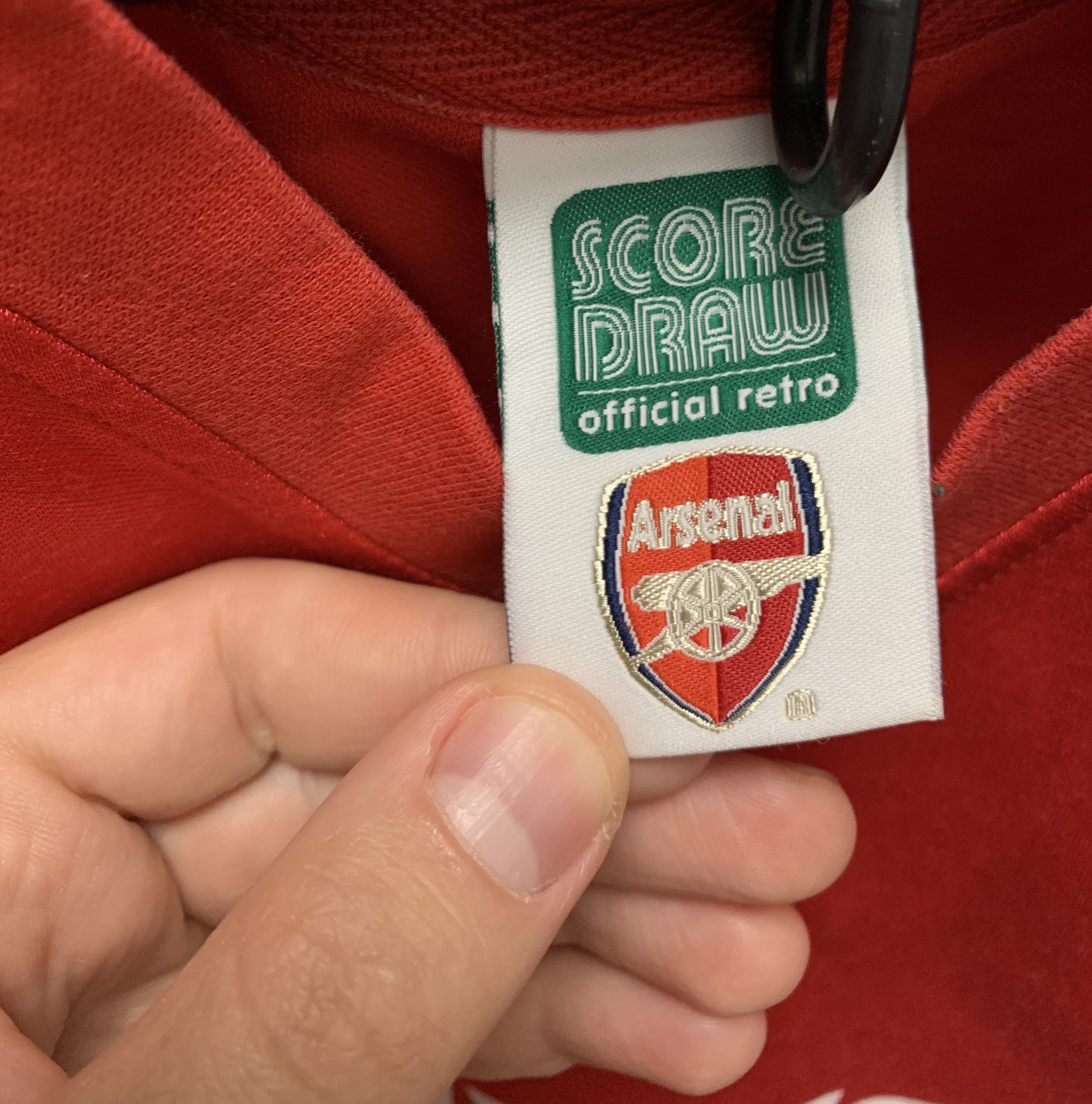 Vintage Arsenal JVC vintage soccer jersey 1990th S Henry Size US S / EU 44-46 / 1 - 6 Thumbnail