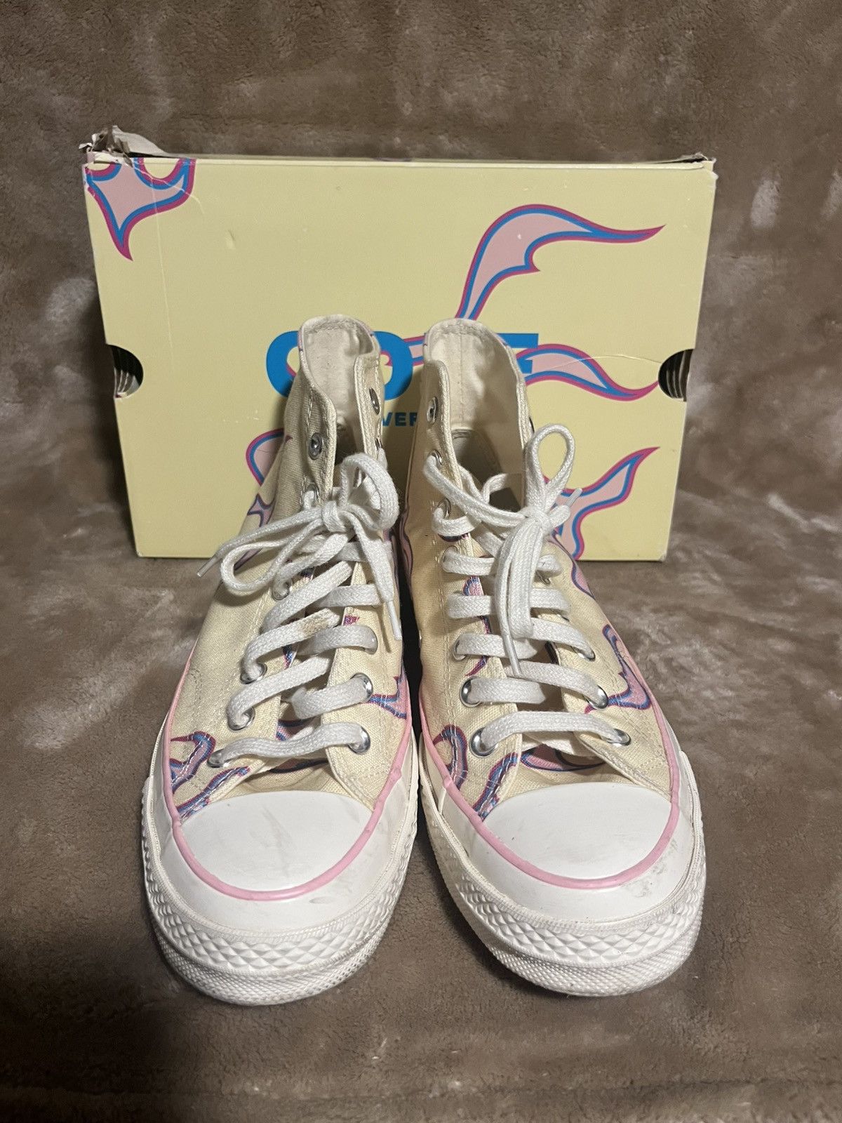 Converse Size 8 Converse Golf Le Fleur x Chuck 70 High Flame Size US 8 / EU 41 - 3 Thumbnail