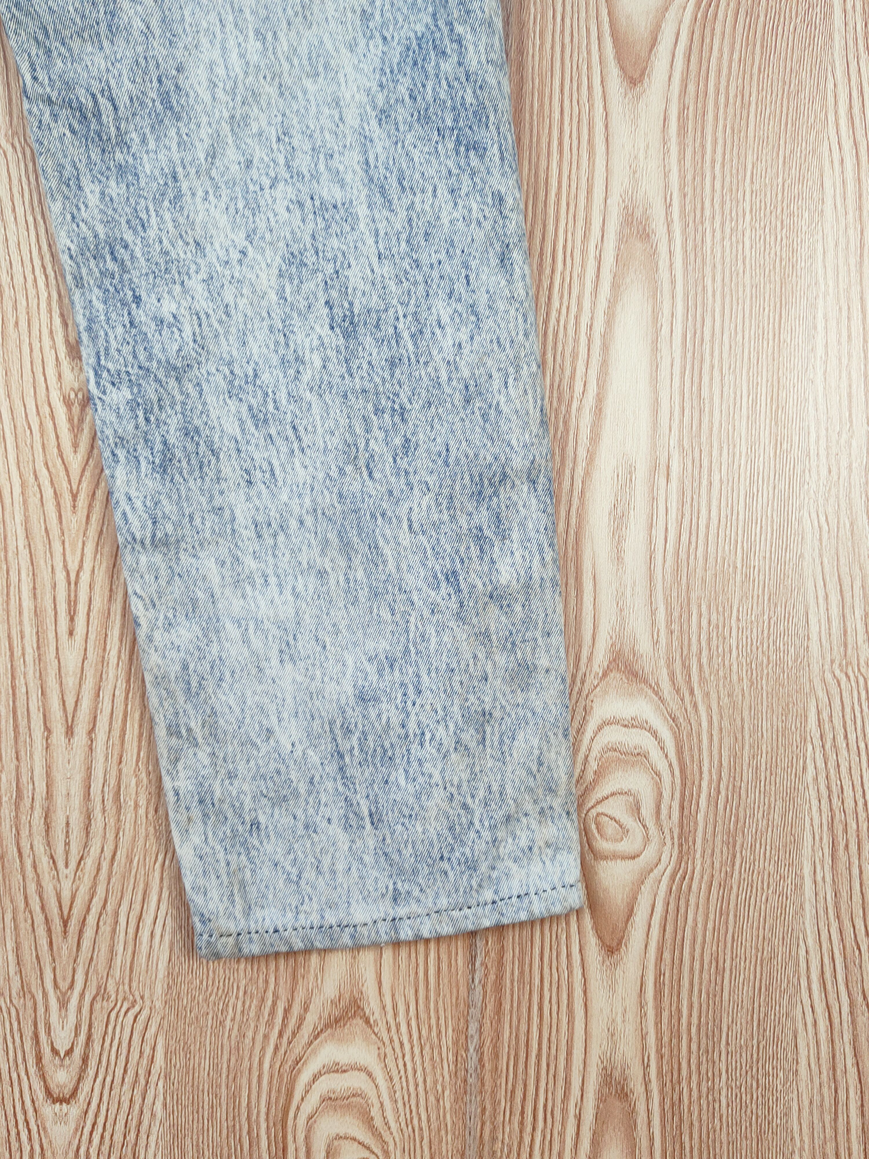 Edwin Edwin Dark Blue Distressed Ripped Jeans #W506 Size US 31 - 11 Thumbnail