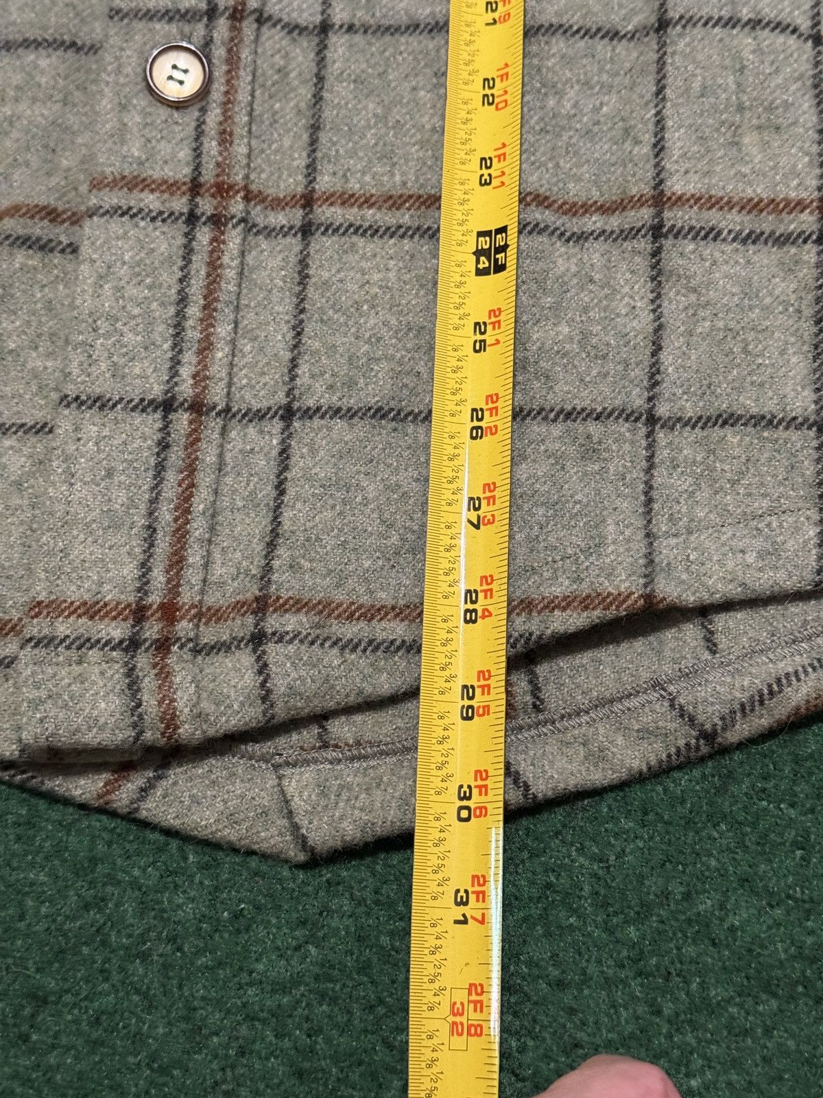 Woolrich Woolen Mills VTG 60s Woolrich Wool Flannel Jacket Shirt Plaid 19x28 Size US S / EU 44-46 / 1 - 6 Thumbnail