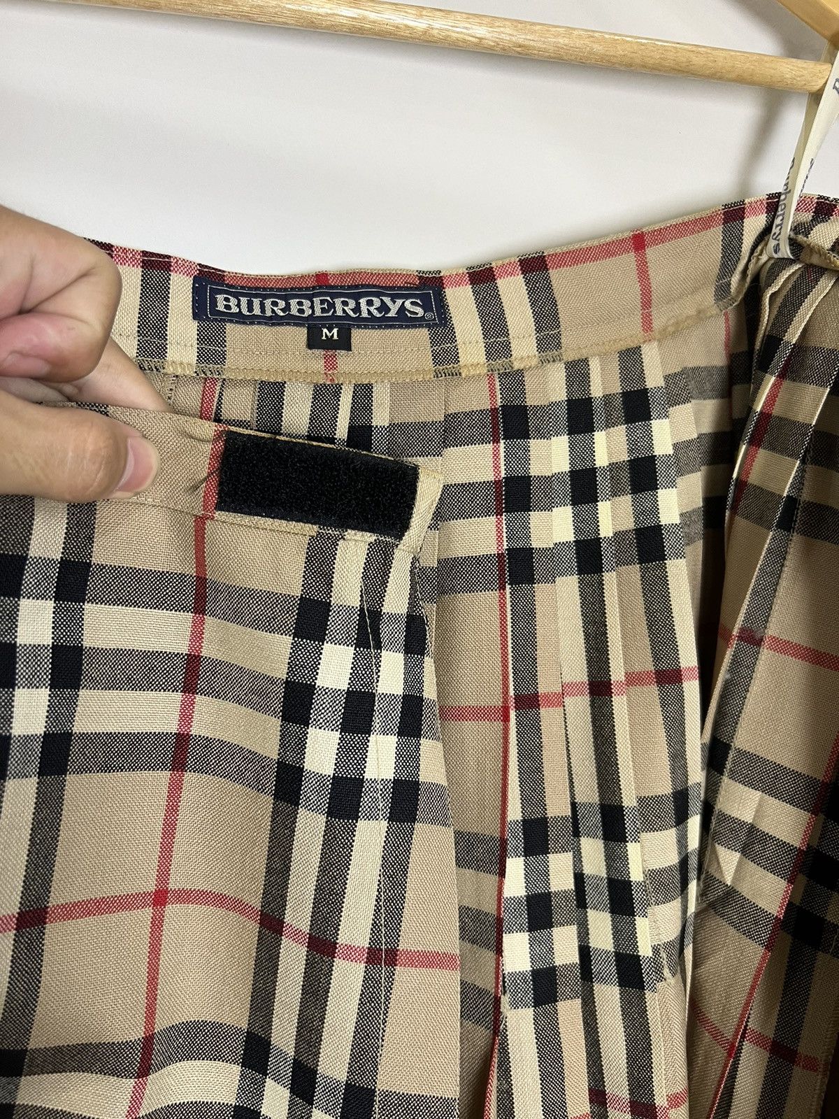 Burberry Burberry Nova Check Pleated Buckle Details Size 26" / US 2 / IT 38 - 7 Thumbnail