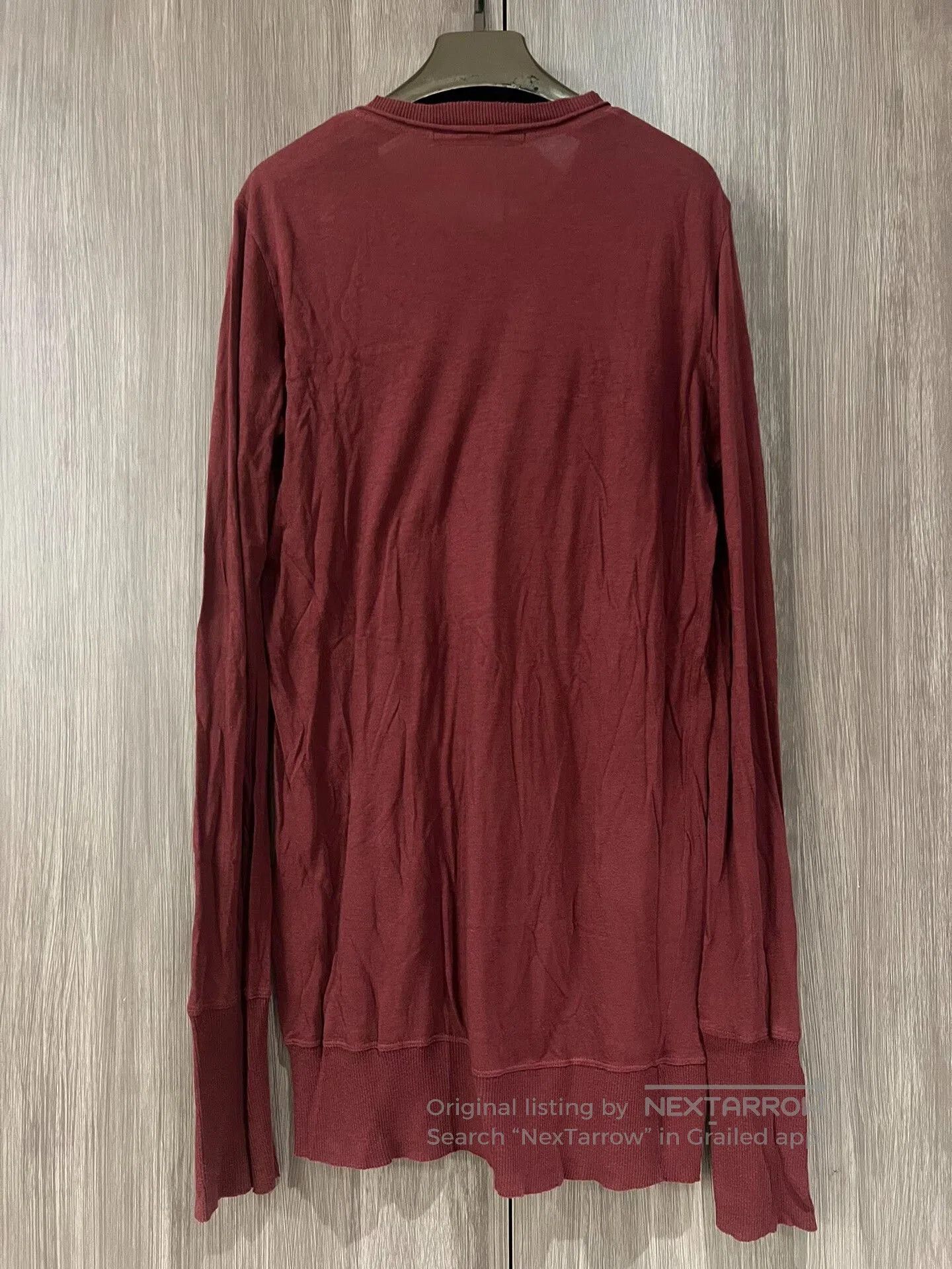 Julius Julius 7 Long Sleeve Red T-Shirt. Size US M / EU 48-50 / 2 - 2 Thumbnail