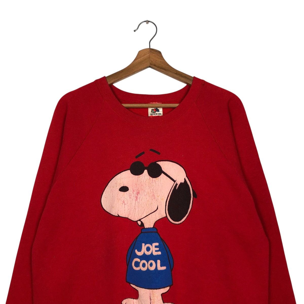 Vintage Vintage 80s Snoopy Joe Cool New York Sweatshirt USA Pullover Size US XL / EU 56 / 4 - 4 Thumbnail