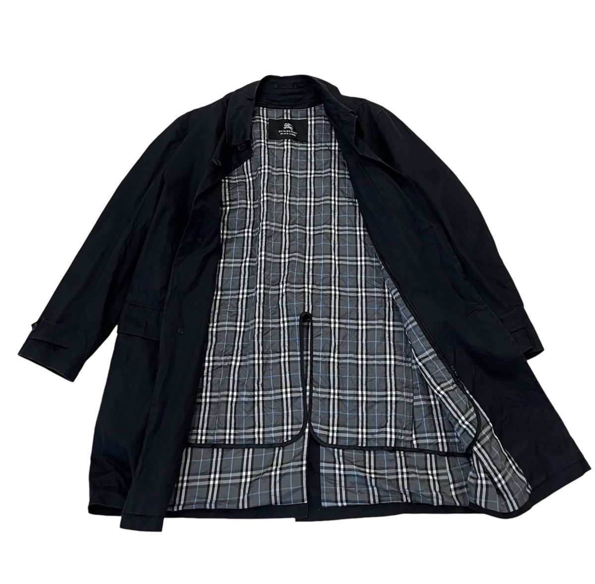 Burberry Burberry Black Label Nova Check Liner Trench Coat Size US M / EU 48-50 / 2 - 1 Thumbnail