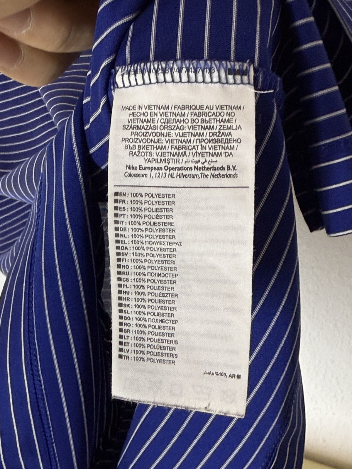 Nike Vintage Nike Polo Shirt Striped Size US M / EU 48-50 / 2 - 9 Thumbnail