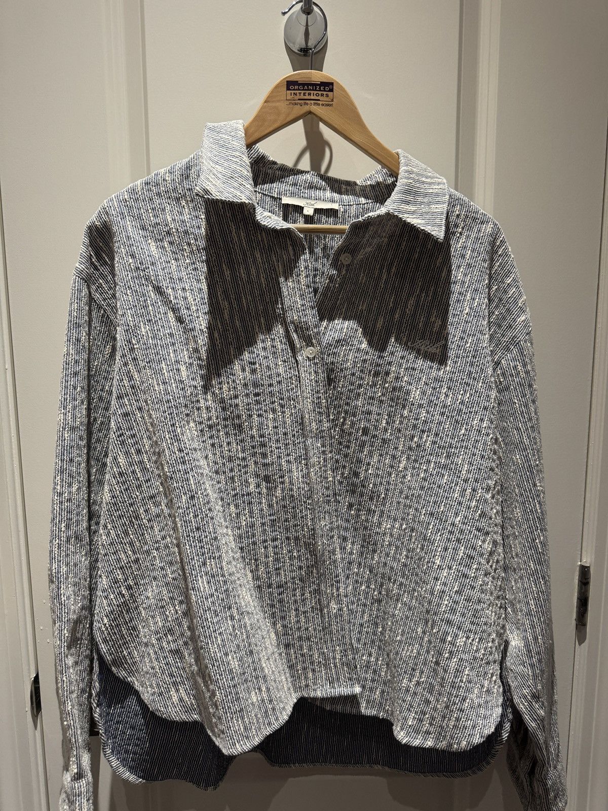 Kith Kith women roanne overshirt boucle shirt Size L / US 10 / IT 46 - 1 Thumbnail