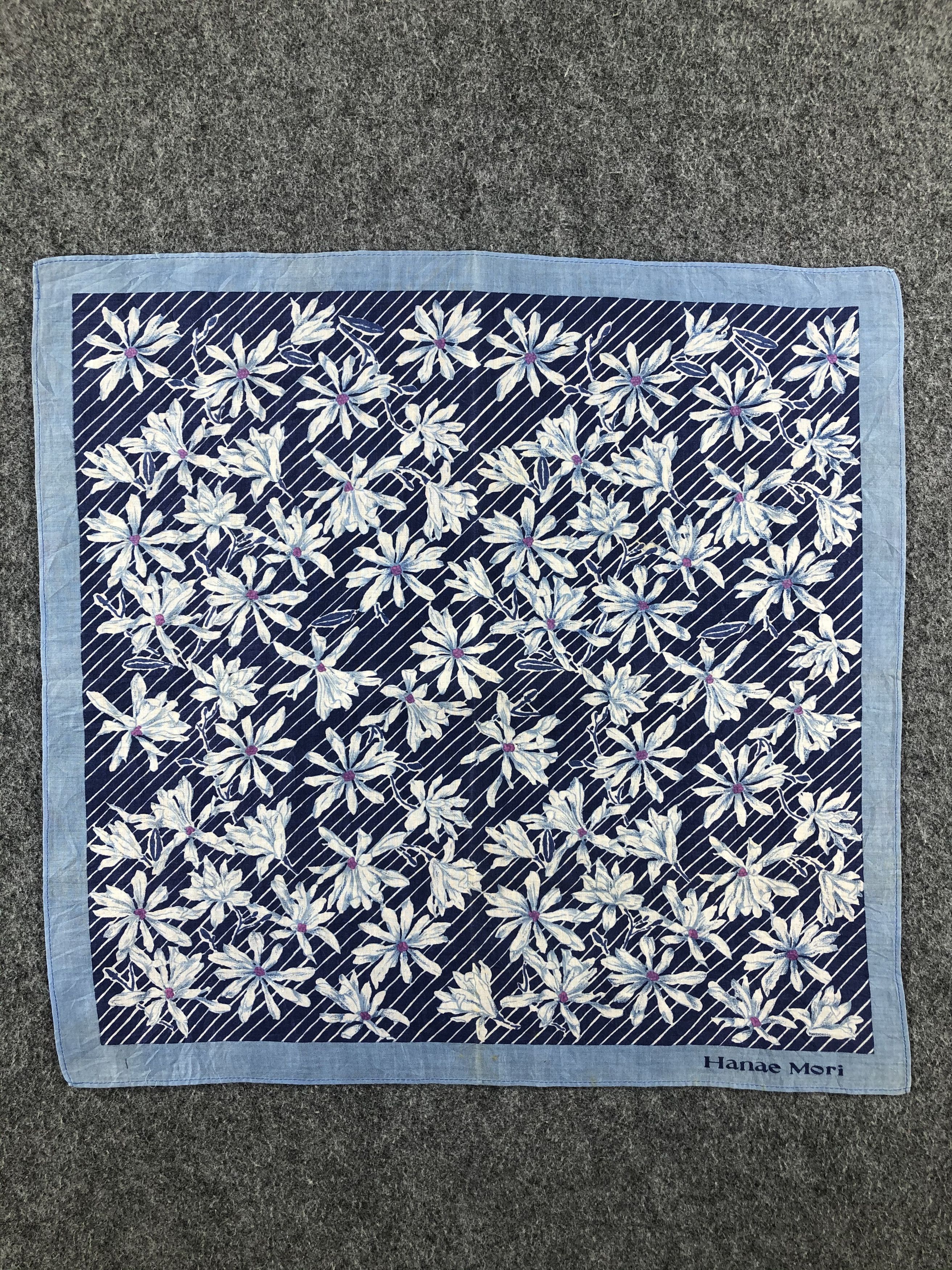 Hanae Mori × Japanese Brand × Vintage Hanae Mori Handkerchief / Bandana / Neckerchief Size ONE SIZE - 3 Thumbnail