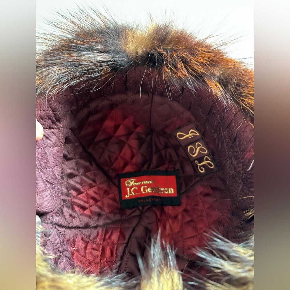 Designer Vintage Natural Raccoon Fur Hat Size ONE SIZE - 3 Thumbnail