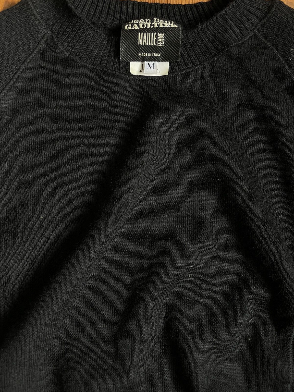 Jean Paul Gaultier 2000s JEAN PAUL GAULTIER reconstructed KNIT SWEATER Size US XS / EU 42 / 0 - 3 Thumbnail