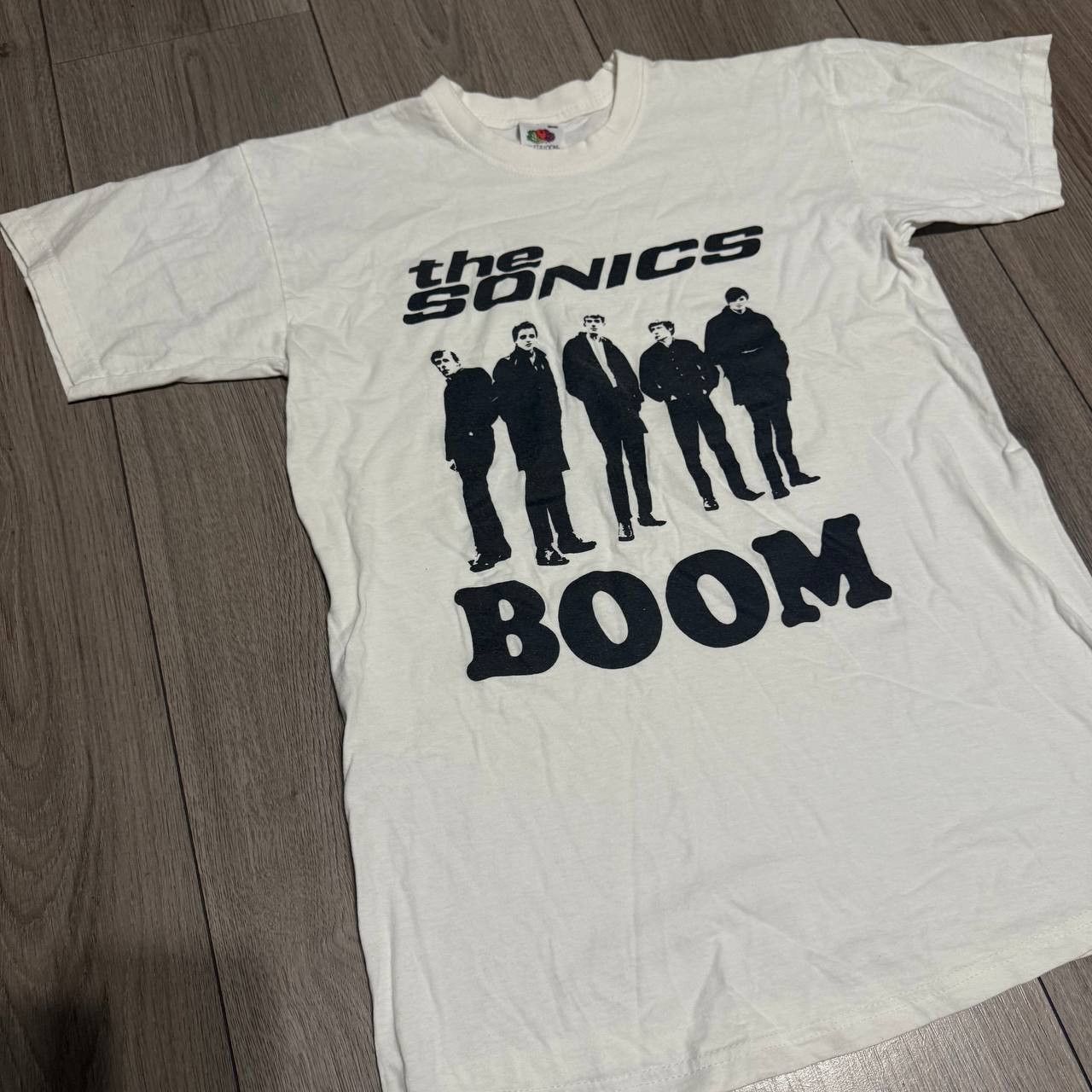 Fruit Of The Loom The Sonics Boom Band T Shirt Vintage Rock Tee Small Size US S / EU 44-46 / 1 - 2 Thumbnail