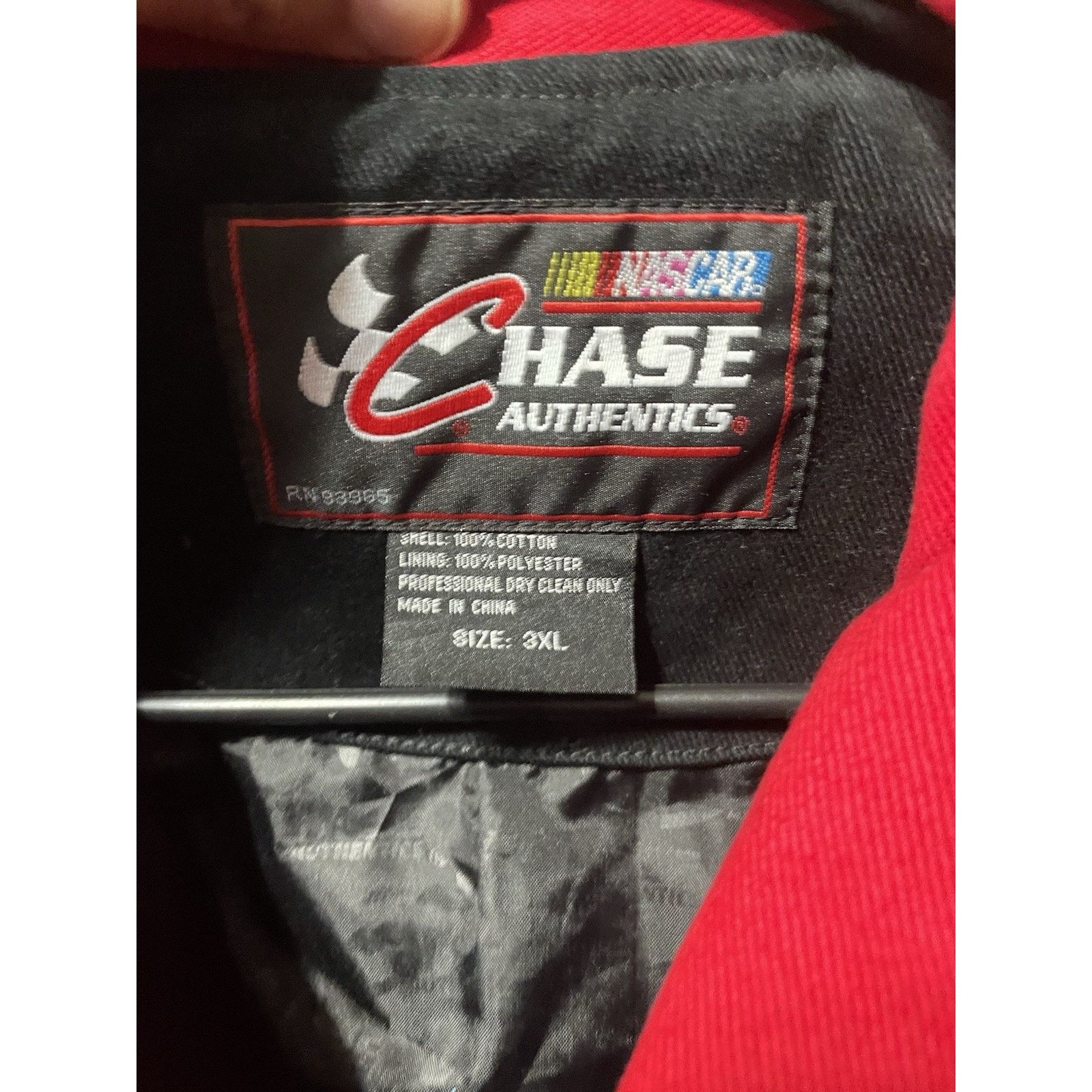 Chase Authentics Size 3XL-Jeff Gordon NASCAR Jacket chase Drive to End Hunger Size US XXL / EU 58 / 5 - 3 Thumbnail
