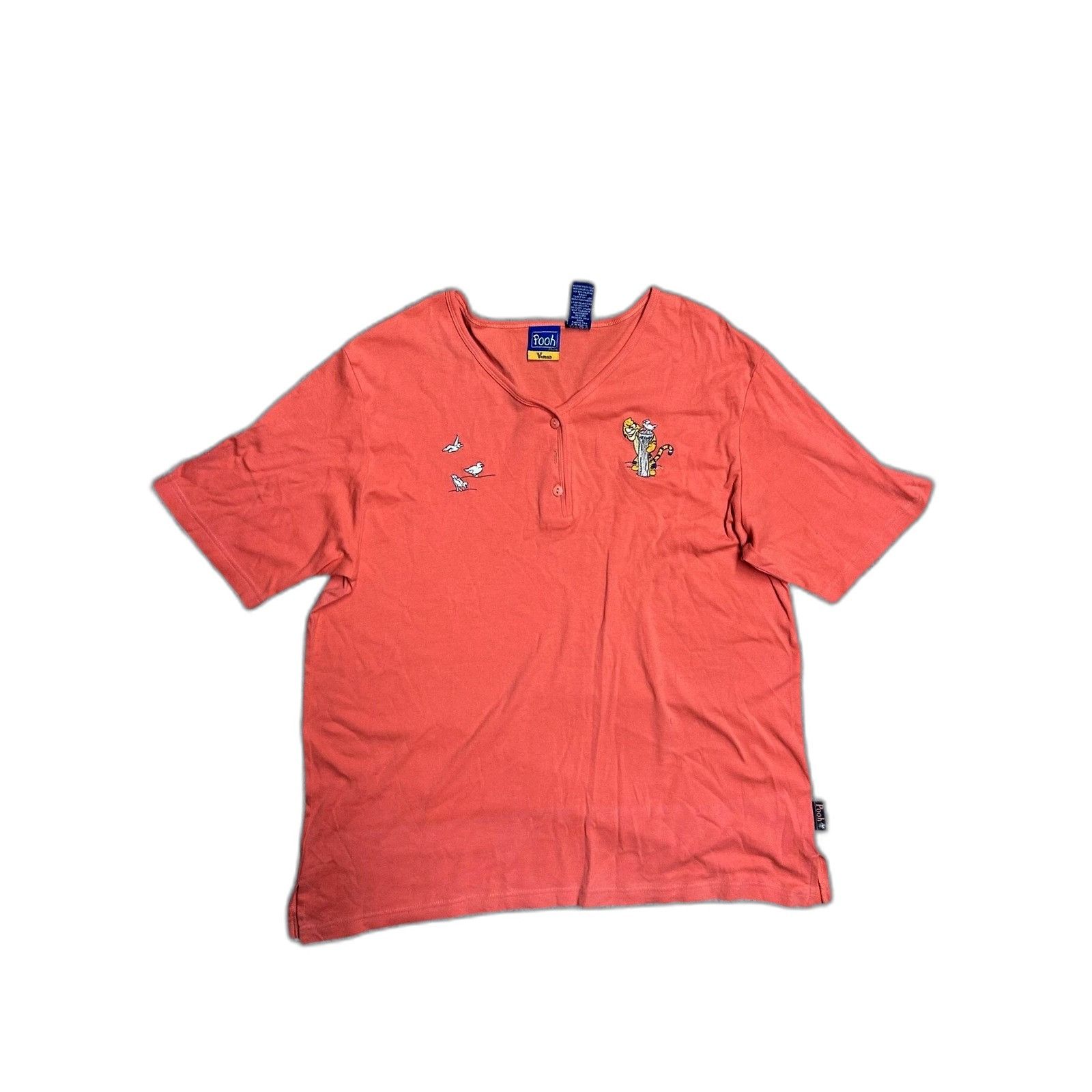 Disney Vintage Disney Tigger Embroidered Shirt Button Shirt Woman 2 Size US XXS / EU 40 - 1 Thumbnail