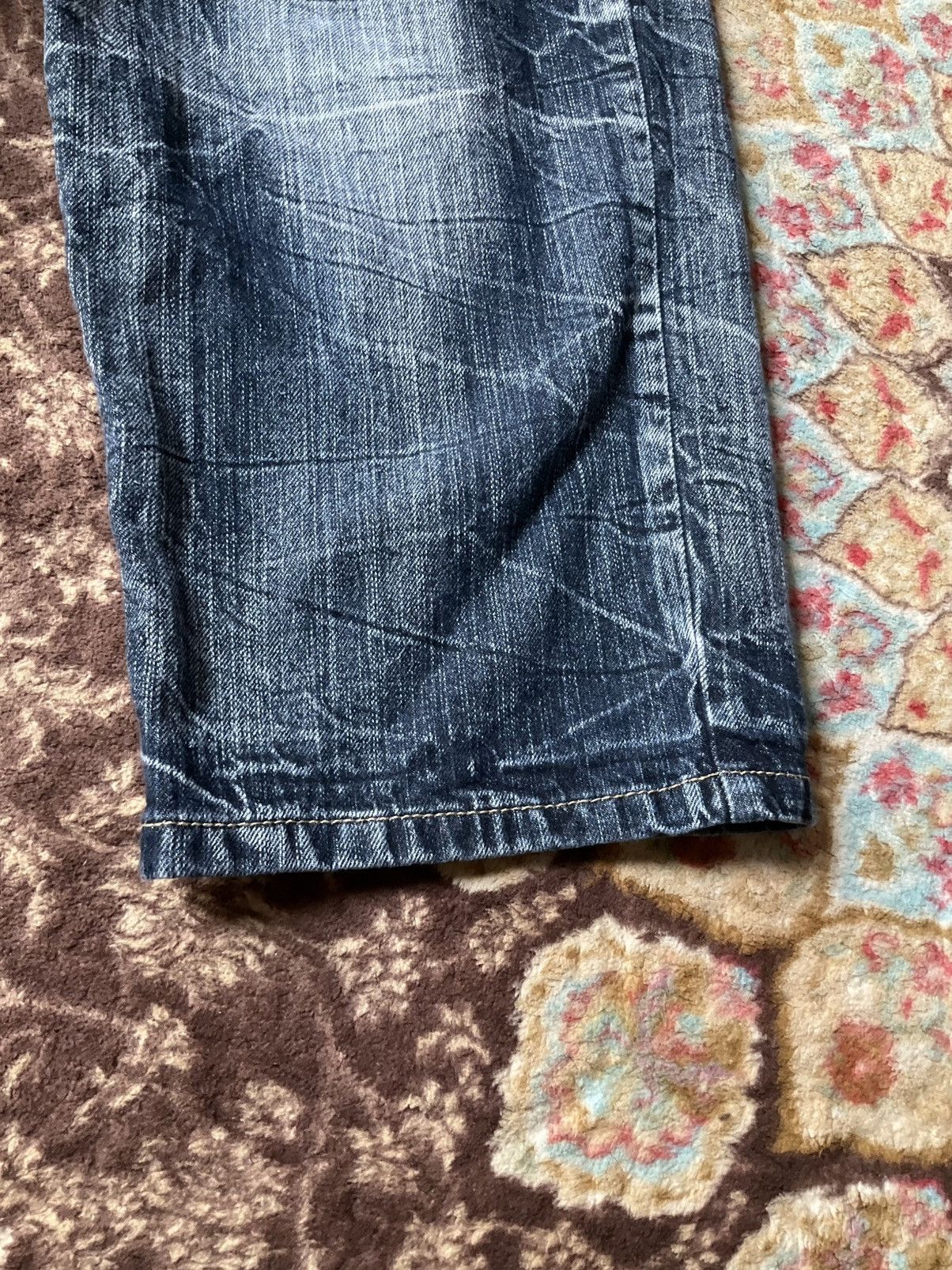 If Six Was Nine × Japanese Brand Japan Brand Distressed Denim Short Pants Size US 32 / EU 48 - 3 Thumbnail