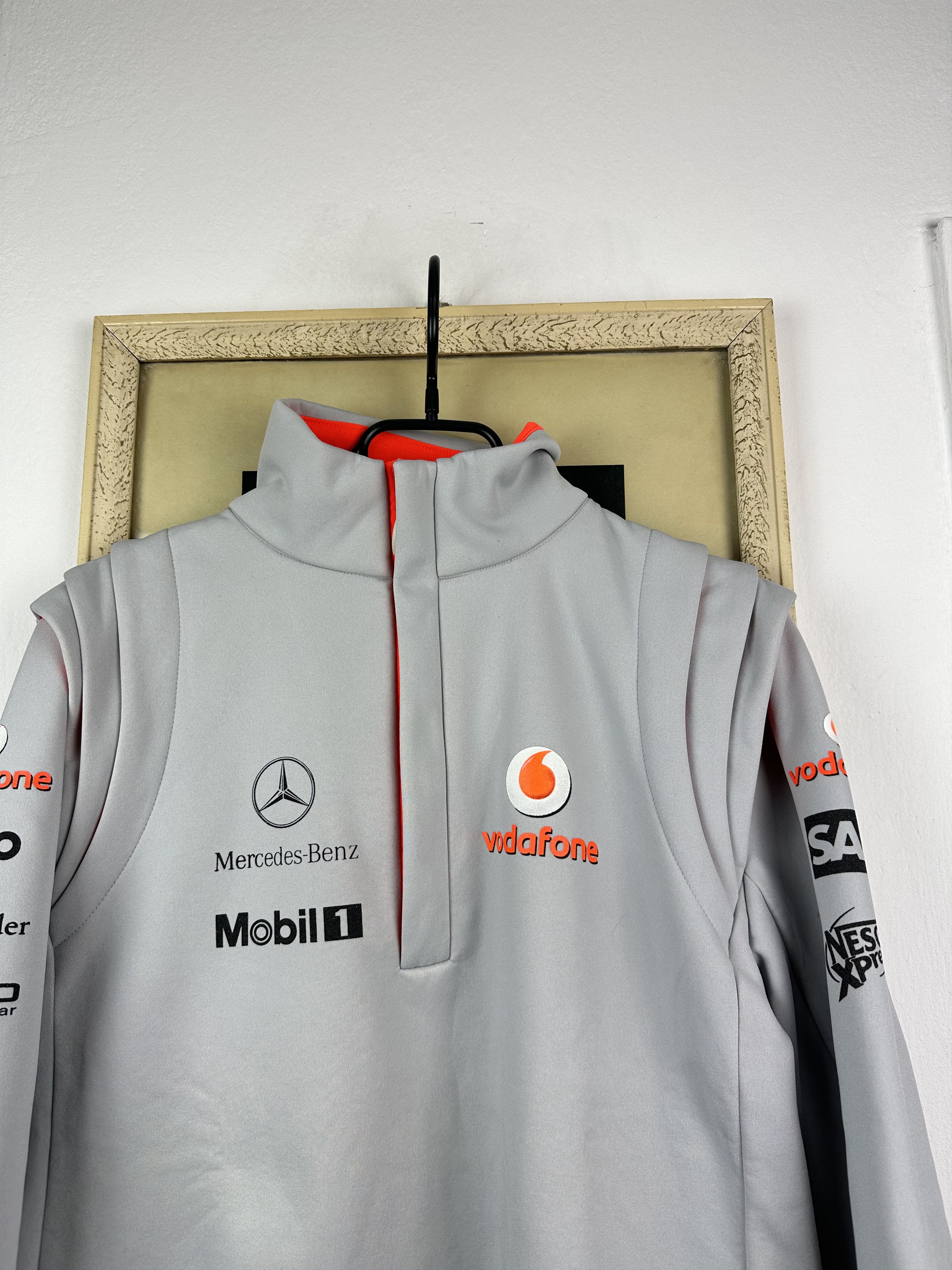 Mercedes-Benz Mercedes Benz Racing Jacket Vodafone Rare Track Top Size US S / EU 44-46 / 1 - 2 Thumbnail