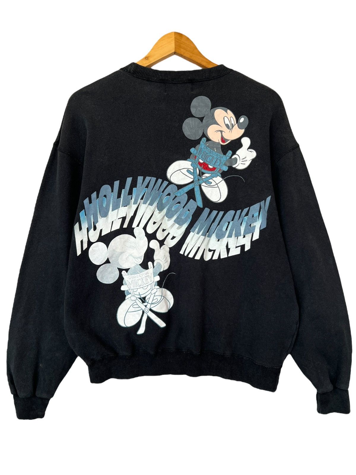 Disney × Japanese Brand × Vintage Vintage 90s Mickey Mouse Big Logo Baggy Boxy Sweatshirt Size US S / EU 44-46 / 1 - 3 Thumbnail