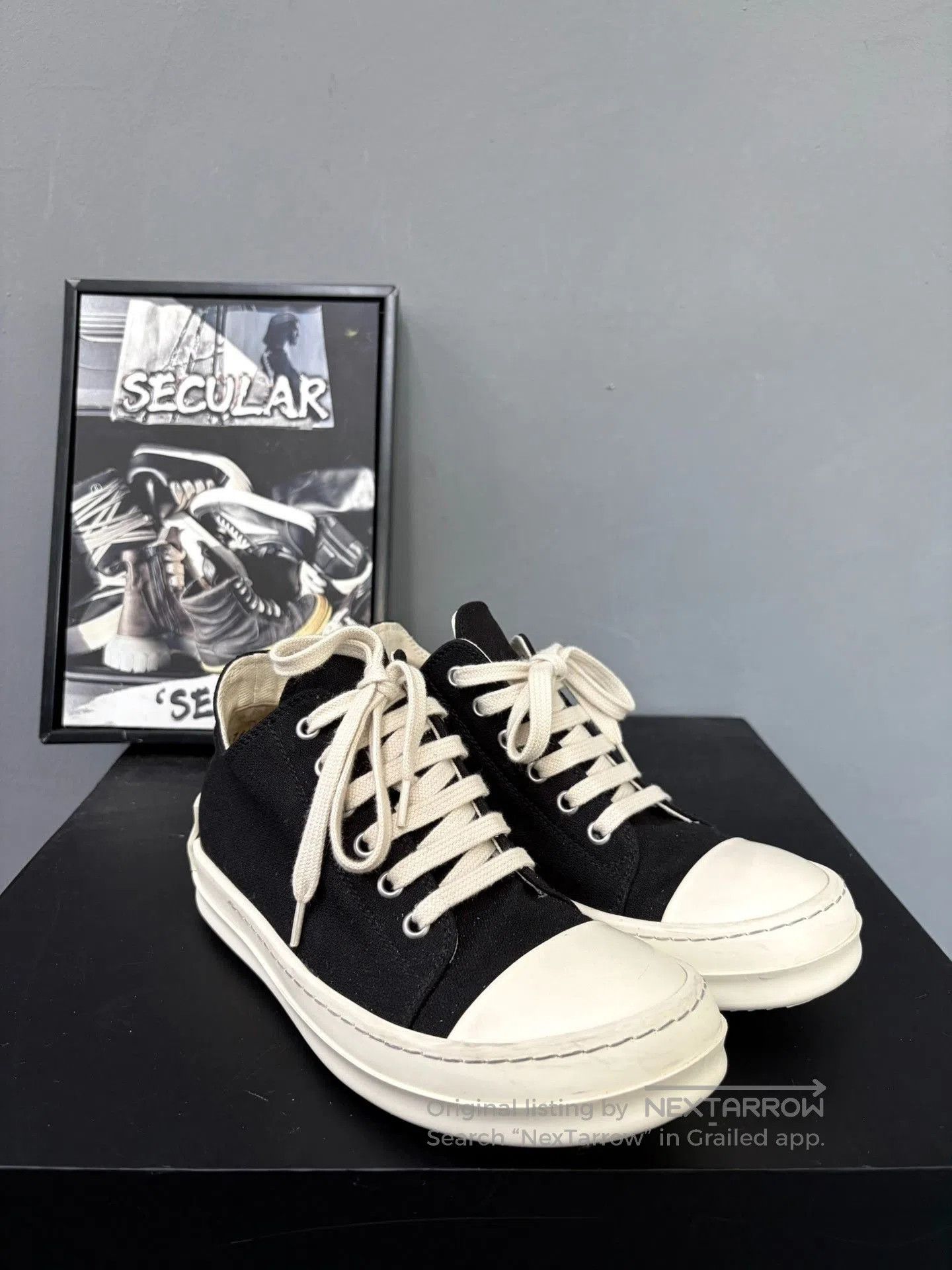 Rick Owens Drkshdw Rick Owens DRKSHDW Low. Size US 5 / IT 35 - 3 Thumbnail