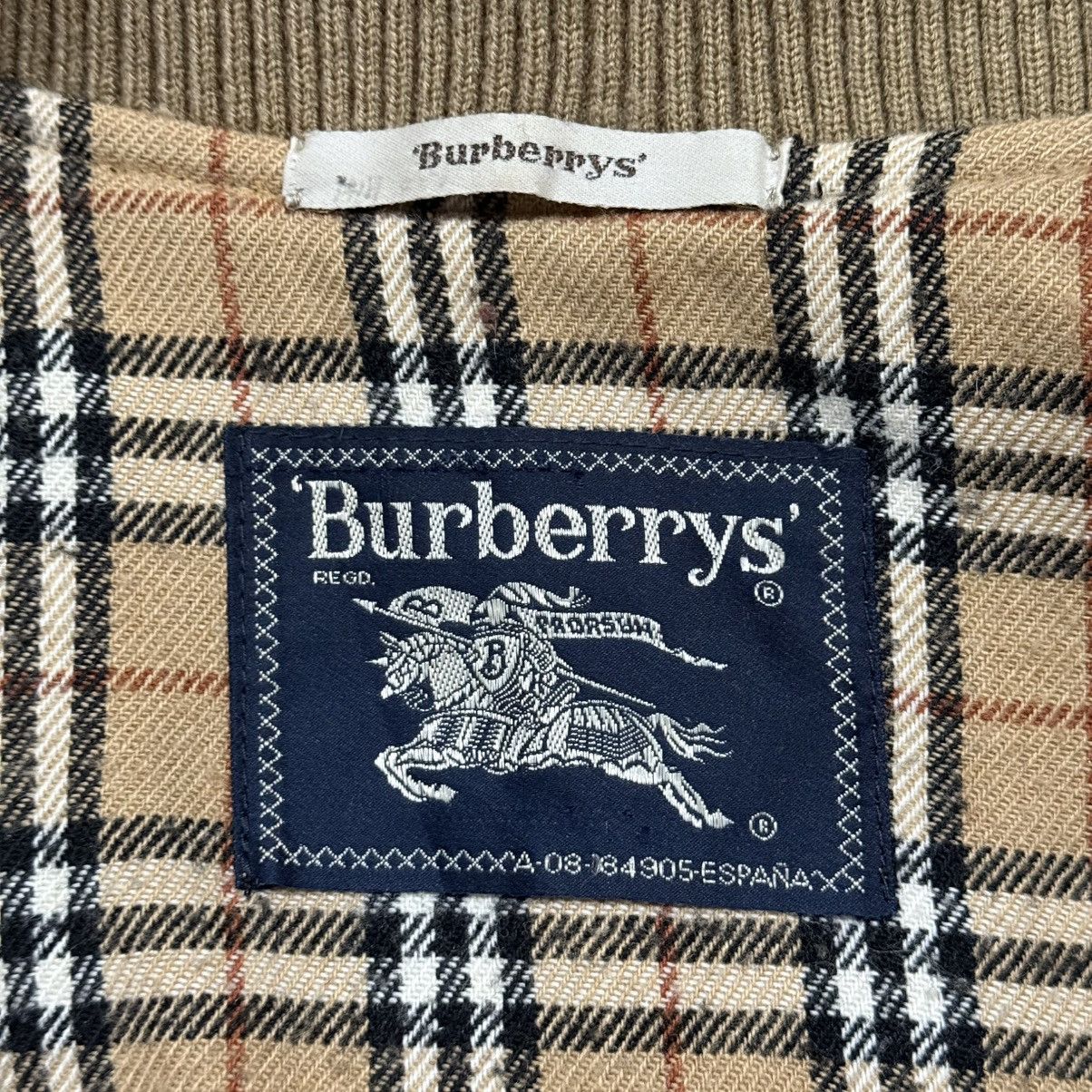 Burberry Vintage Burberry Wool Bomber Jacket Size US L / EU 52-54 / 3 - 11 Thumbnail