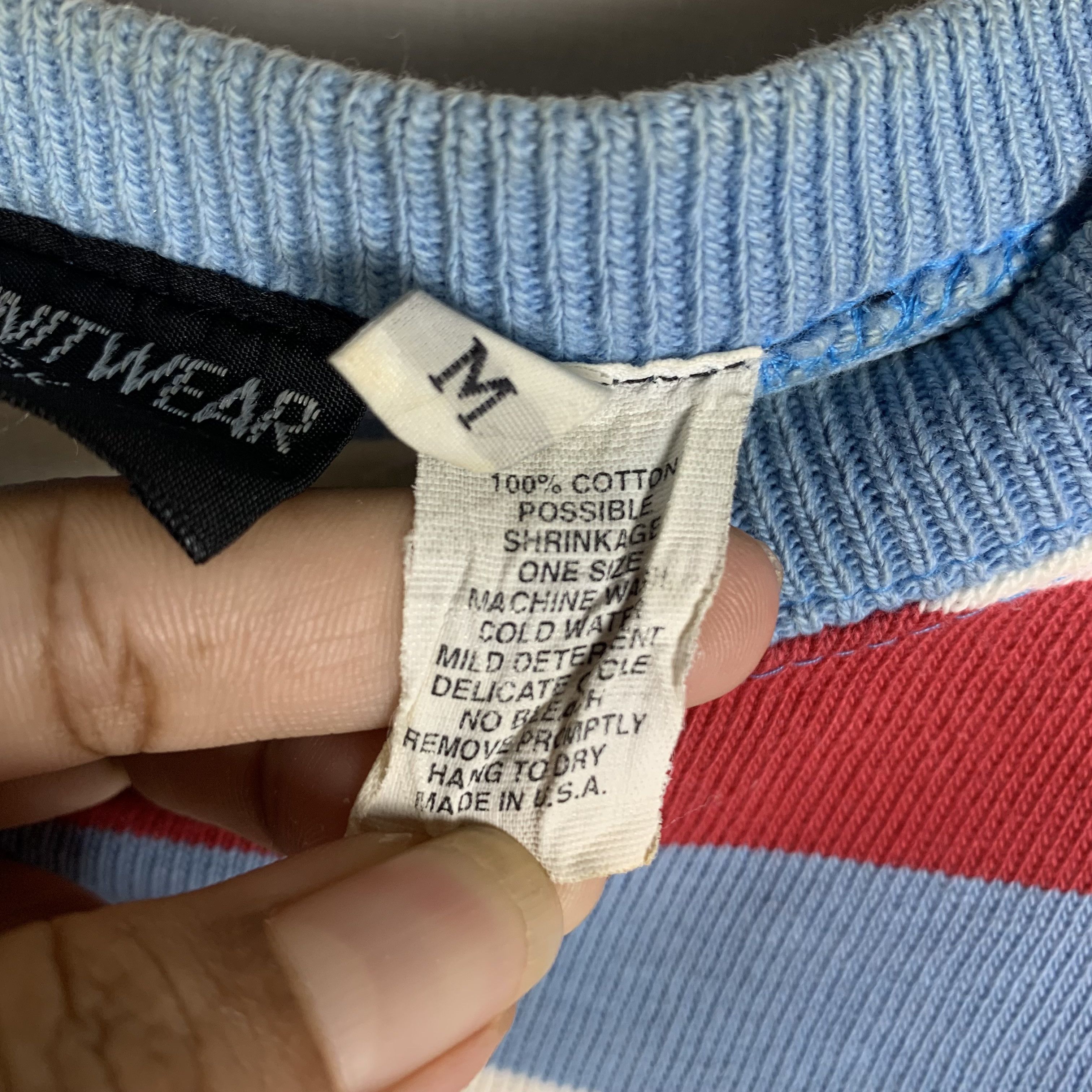 Japanese Brand Hardin Knitwear New York Striped Sweatshirt Nice Color Size US M / EU 48-50 / 2 - 4 Thumbnail