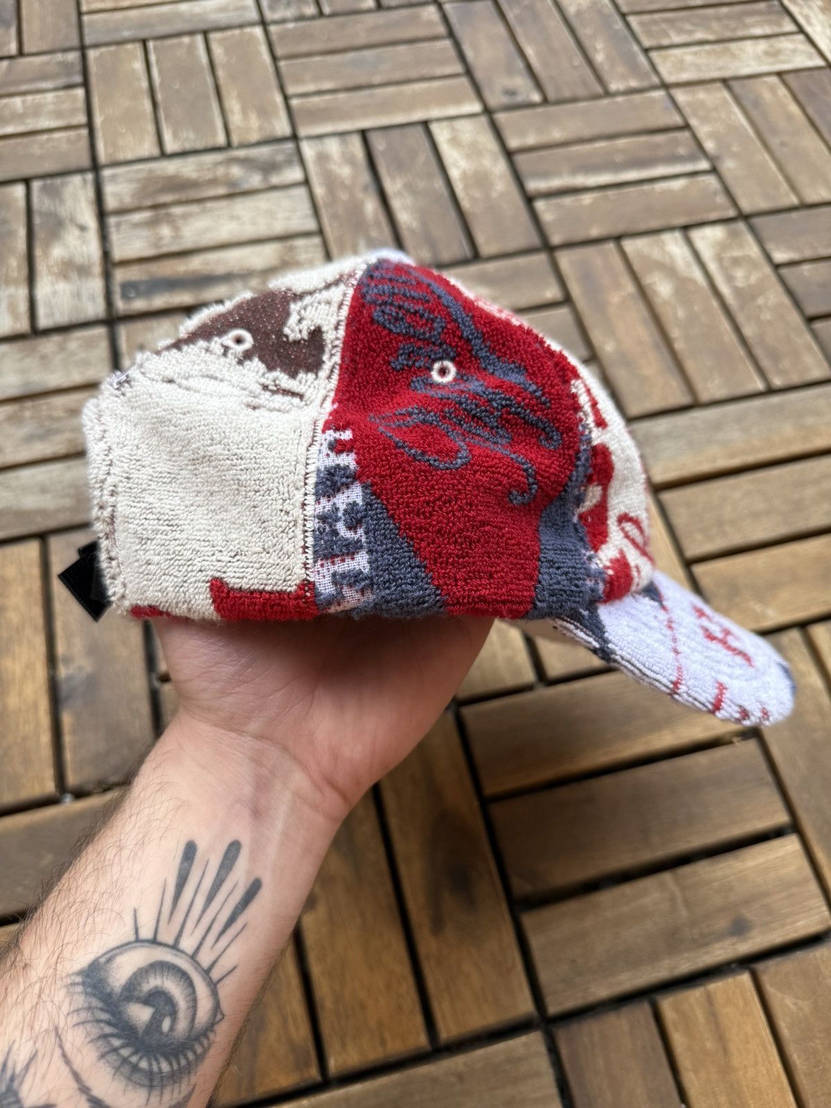 Supreme 🔴 Supreme x Martine Rose Cap – Bianco/Rosso (SS24) Size ONE SIZE - 3 Thumbnail