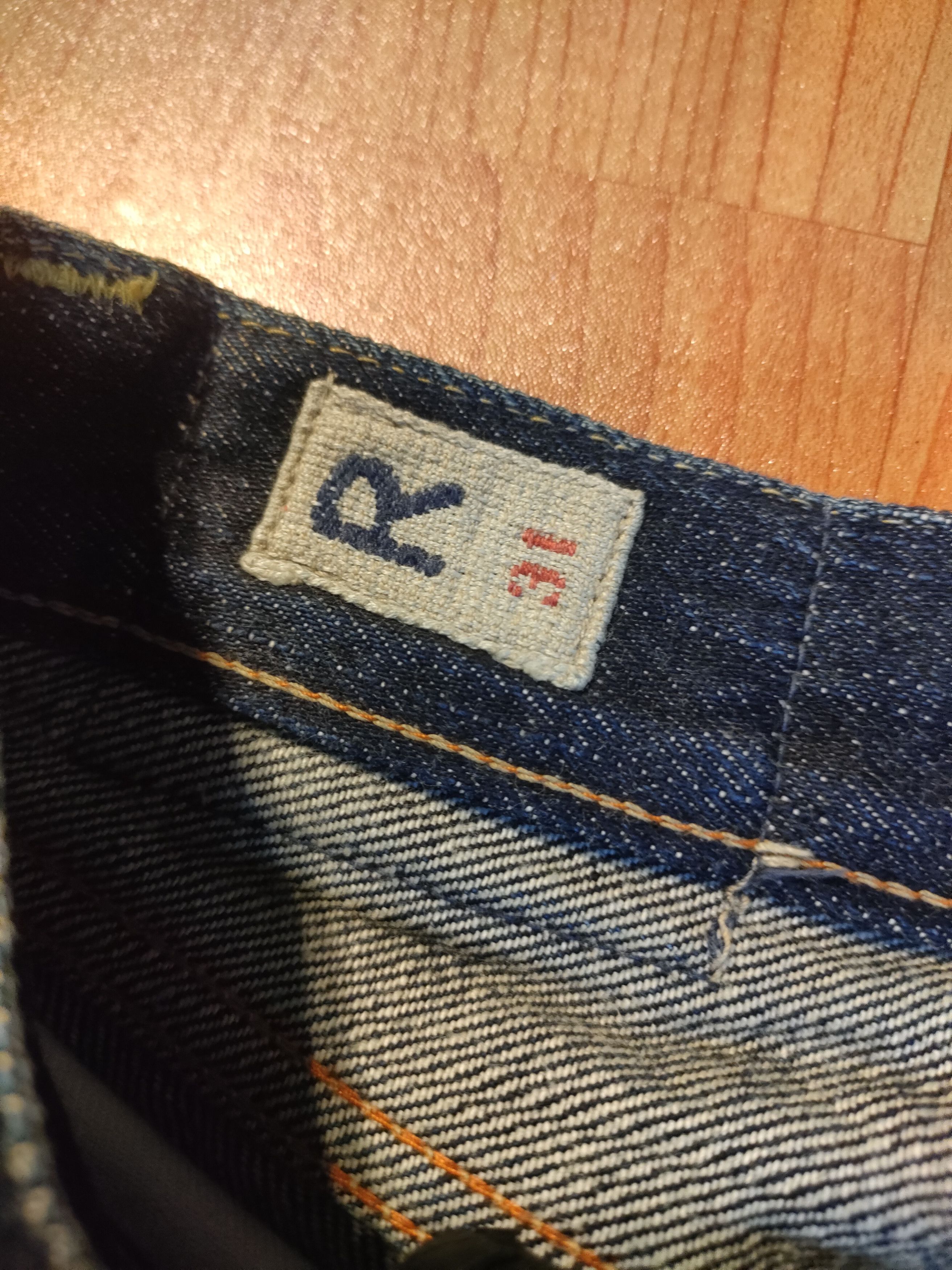 45rpm × Japanese Brand 45rpm Reworked Japanese Jeans Size US 31 - 11 Thumbnail