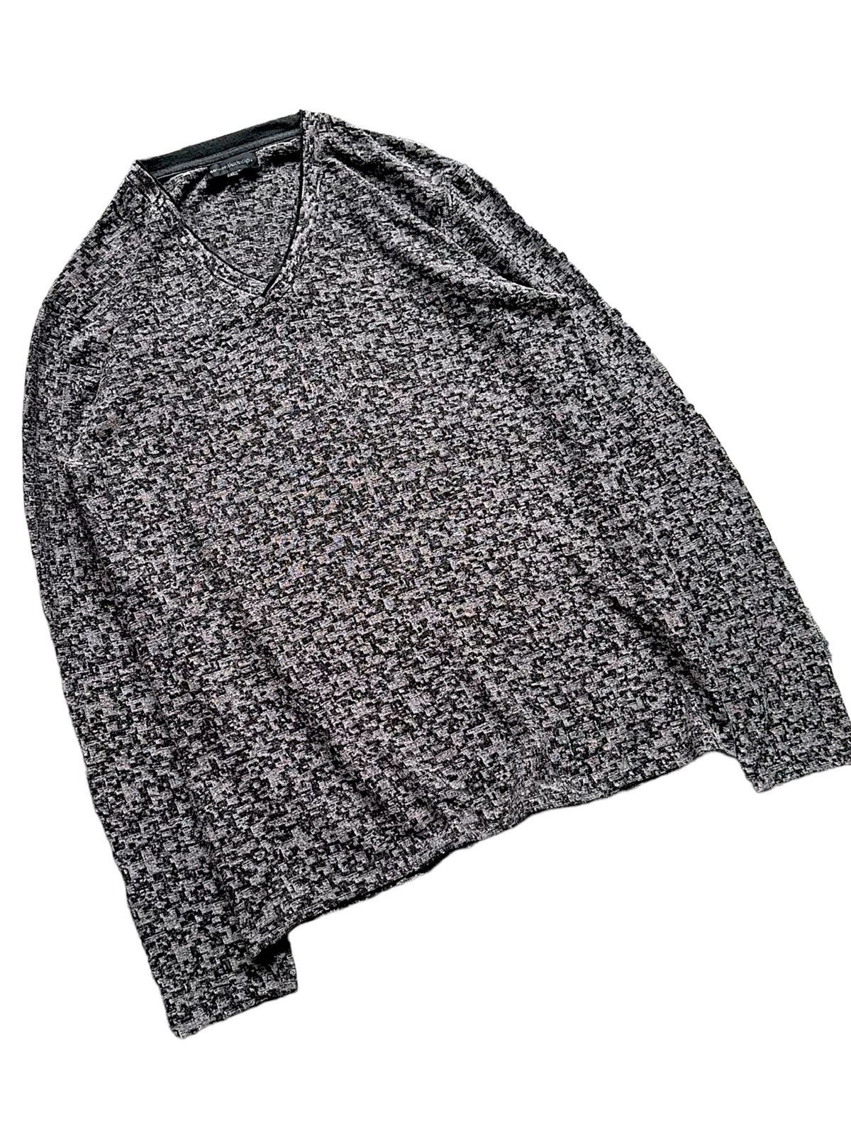 semanticdesign 2000s Semantic Design jacquard long sleeve Size US L / EU 52-54 / 3 - 2 Thumbnail