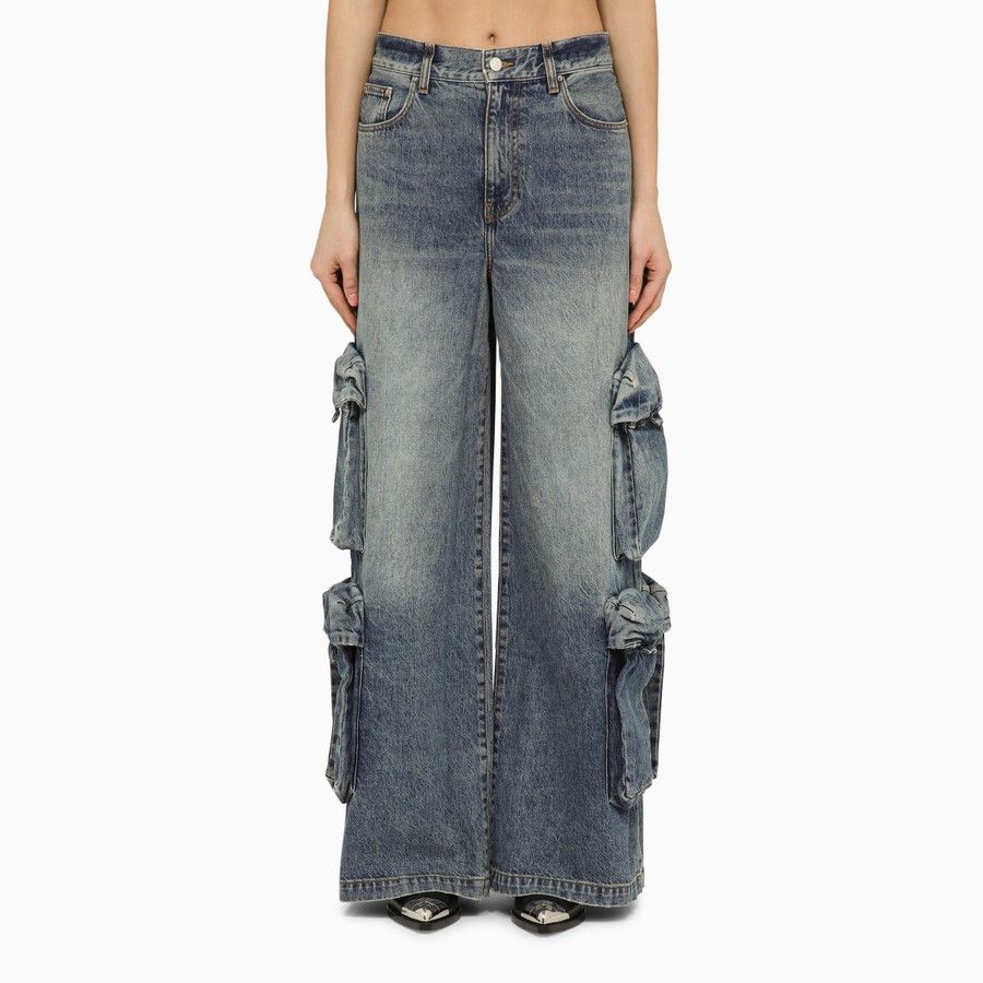 Amiri o1d2blof0724 Jeans in Denim Blue Size 26" / US 2 / IT 38 - 1 Thumbnail