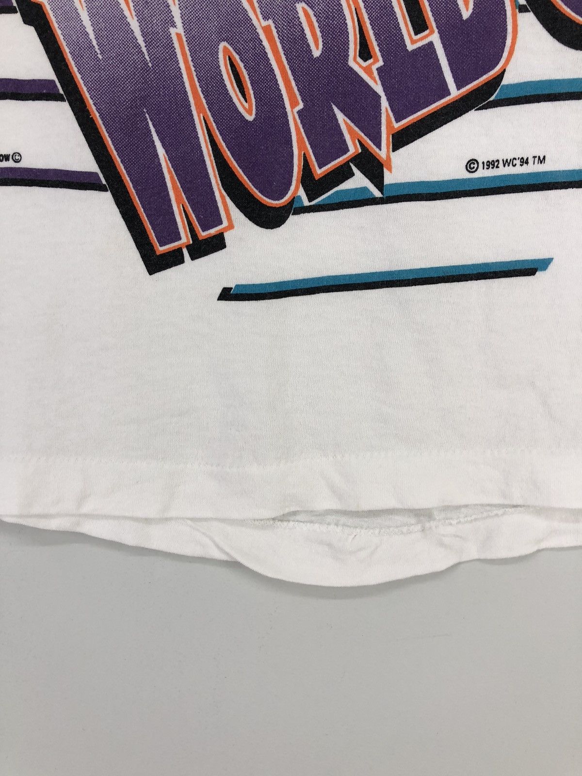Vintage Vintage World Cup USA 1994 Team Glasgow Tshirt Size US S / EU 44-46 / 1 - 12 Thumbnail