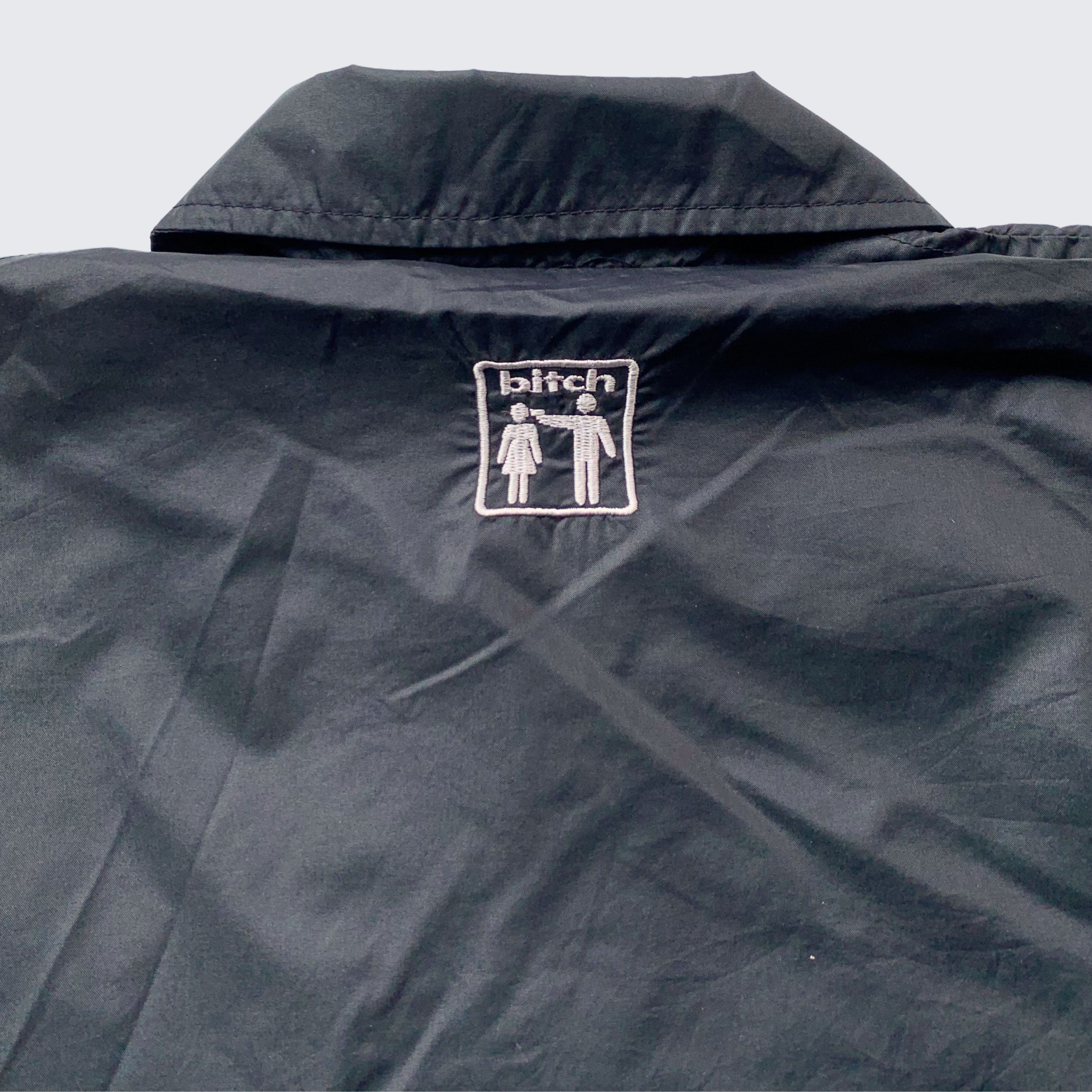 Girl Skateboards Vintage 1990s Bitch Skateboards Windbreaker Jacket Size US M / EU 48-50 / 2 - 7 Thumbnail