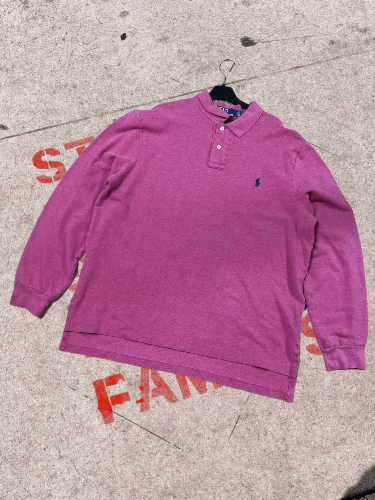 Polo Ralph Lauren Vintage Ralph Lauren Rugby Longsleeve Size US XL / EU 56 / 4 - 1 Thumbnail