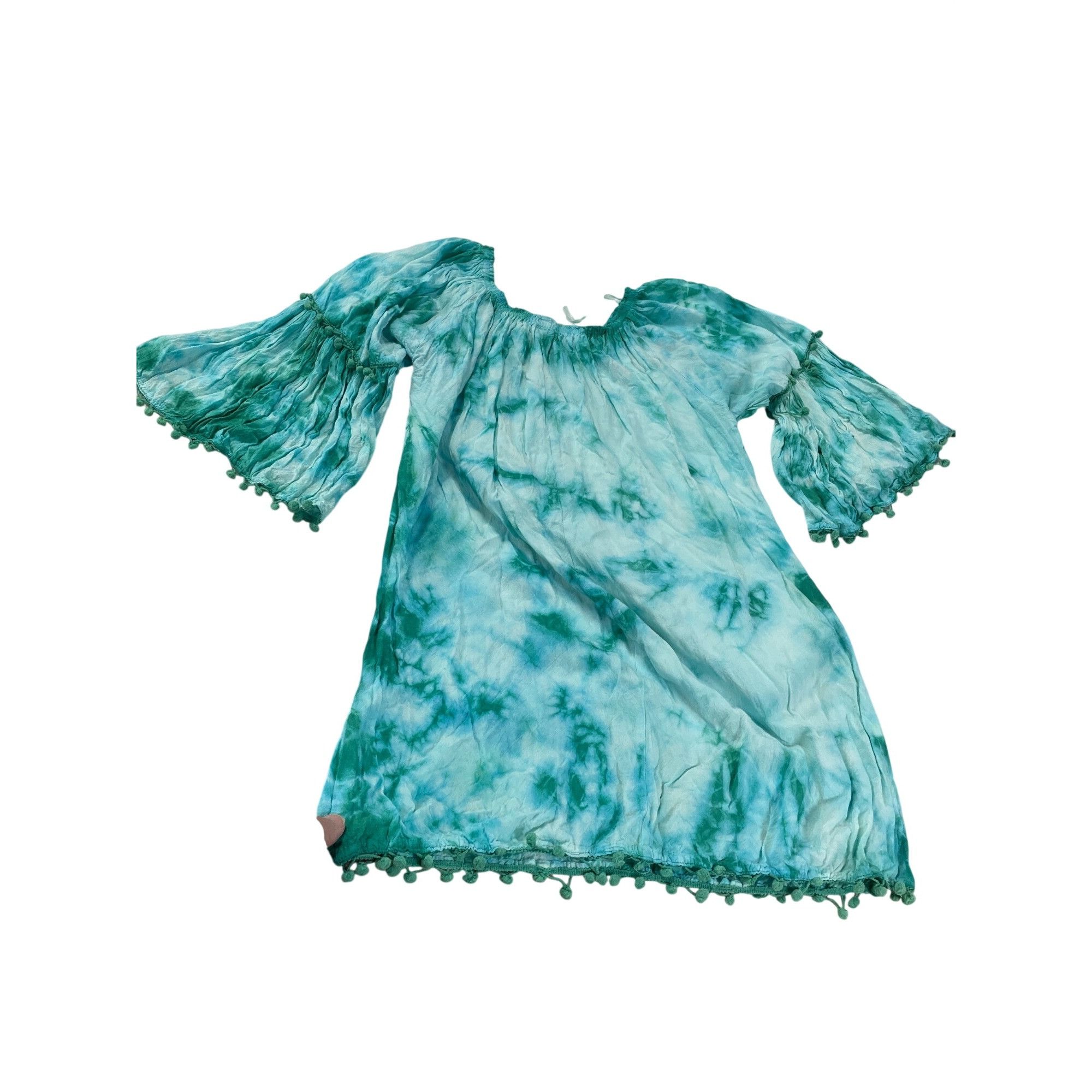 Other Ace Fashiom wms aqua green boho festive fairy flared cuff to Size ONE SIZE - 9 Thumbnail