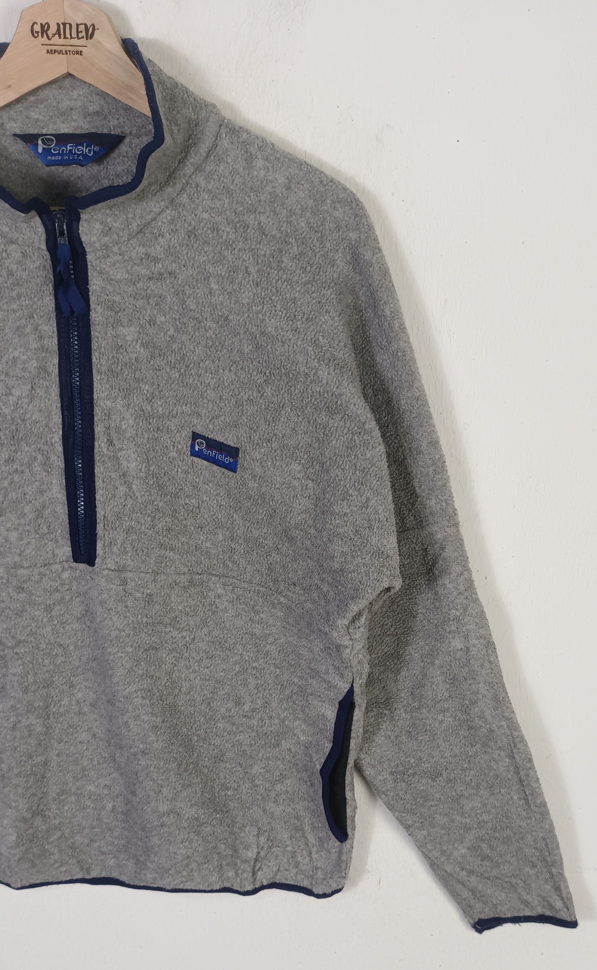 Penfield Vintage Penfield Half Zipper Fleece Made In USA Size US M / EU 48-50 / 2 - 5 Thumbnail