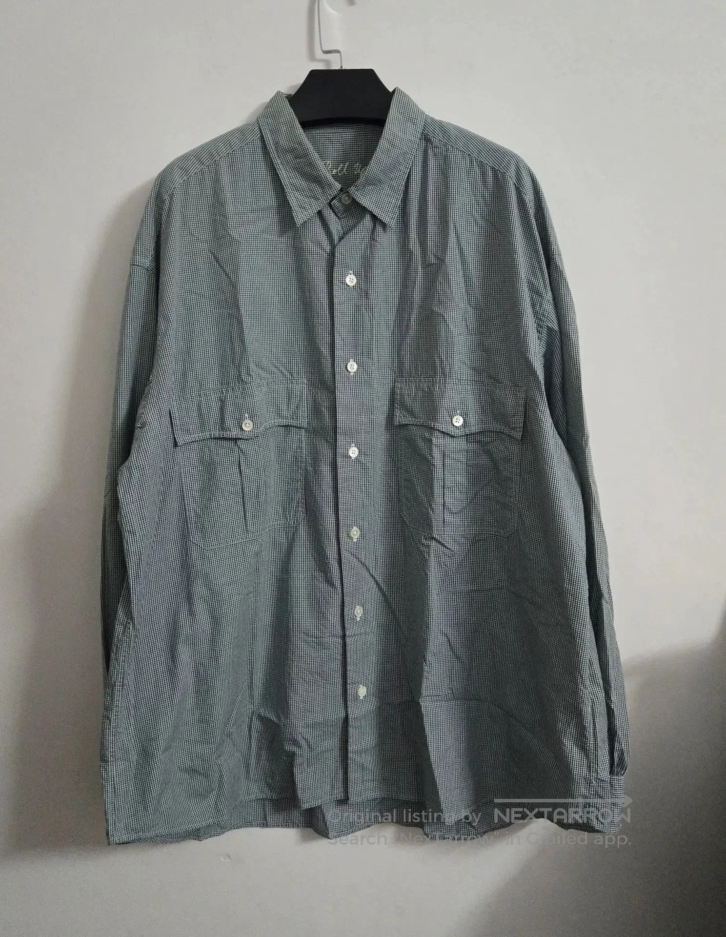 Porter Classic Porter Classic 23SS Green White Check. Size US L / EU 52-54 / 3 - 1 Thumbnail