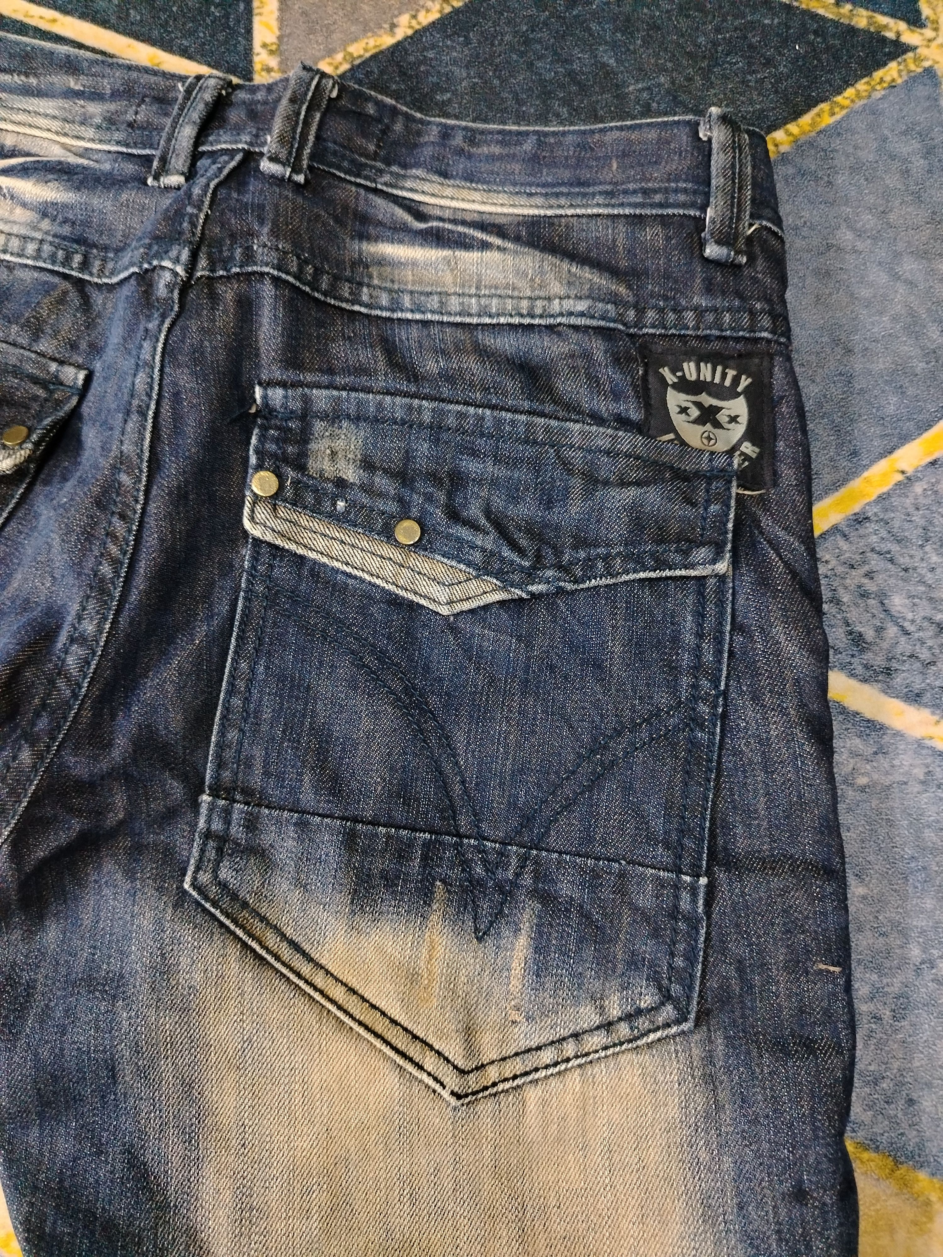 Casablanca Unity is Power Distressed denim Size US 33 - 7 Thumbnail