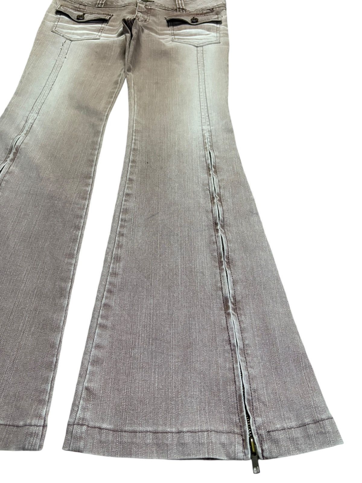 Japanese Brand Vintage Japanese Brand Faded Wash Bootcut Flare Jeans Size 30" / US 8 / IT 44 - 8 Thumbnail