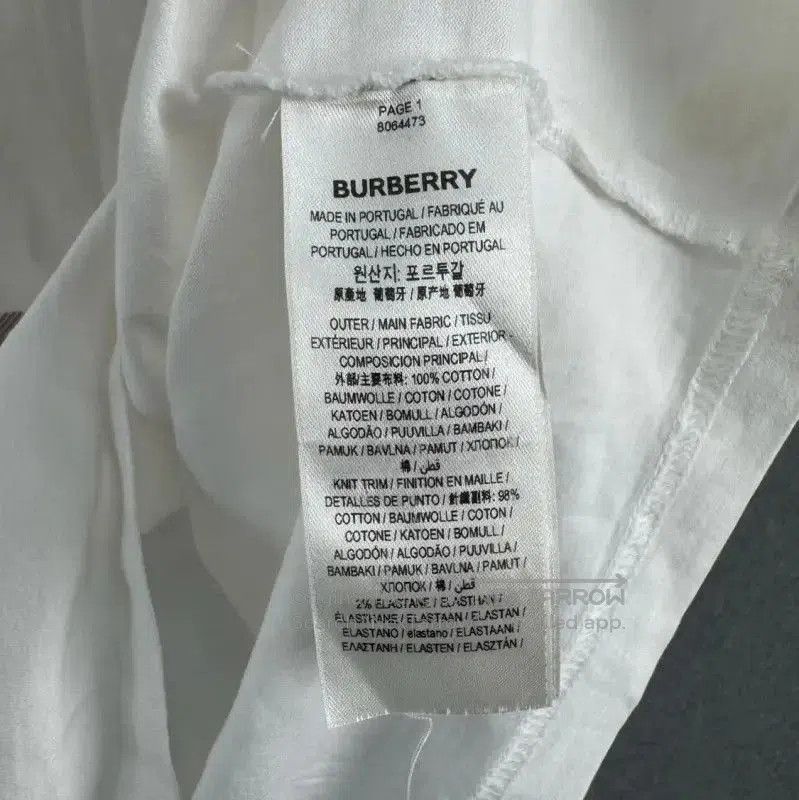 Burberry Burberry White T-Shirt with Logo Design. Size M / US 6-8 / IT 42-44 - 4 Thumbnail