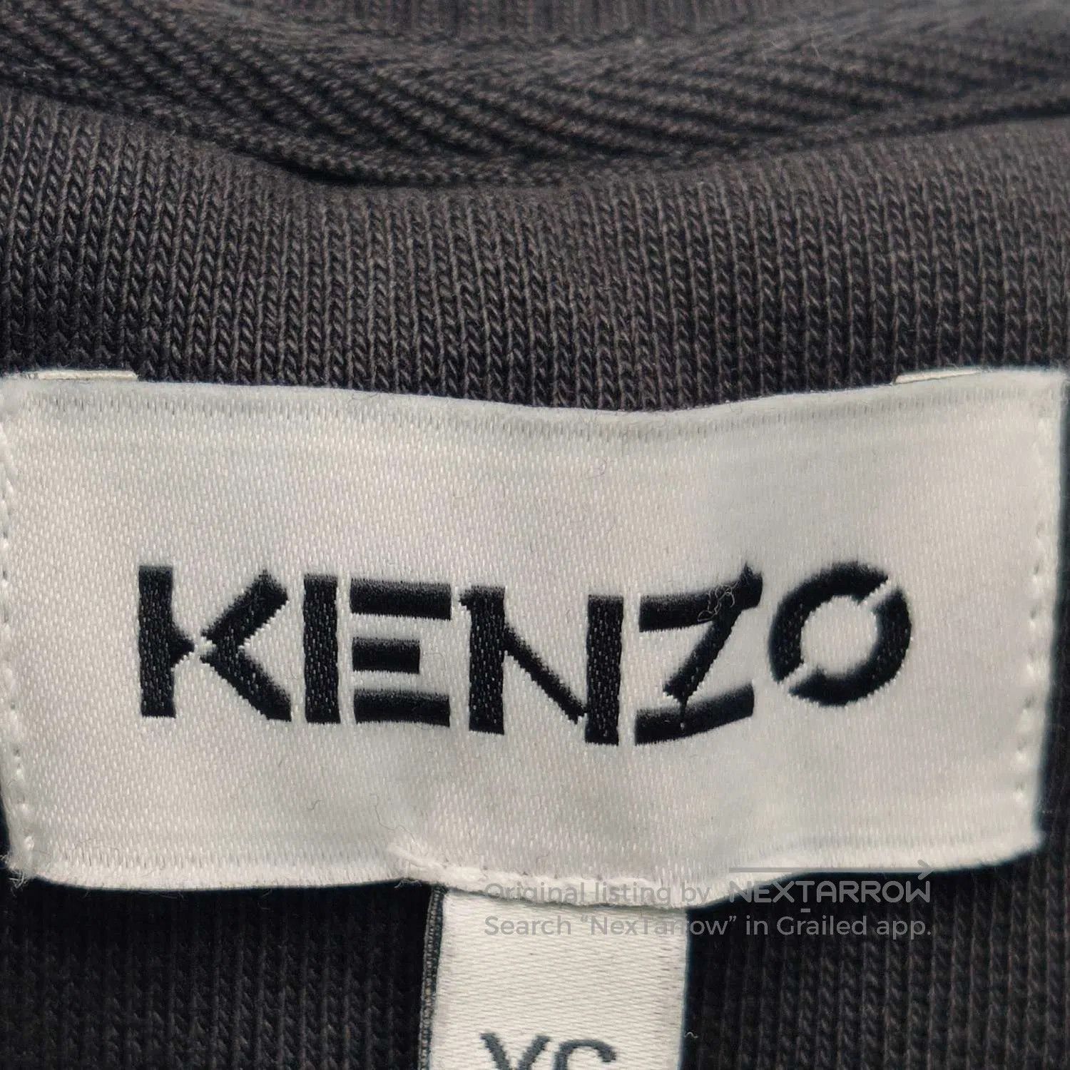 Kenzo Kenzo XS Tiger Graphic Crewneck Cotton Sweatshirt. Size US XS / EU 42 / 0 - 1 Thumbnail