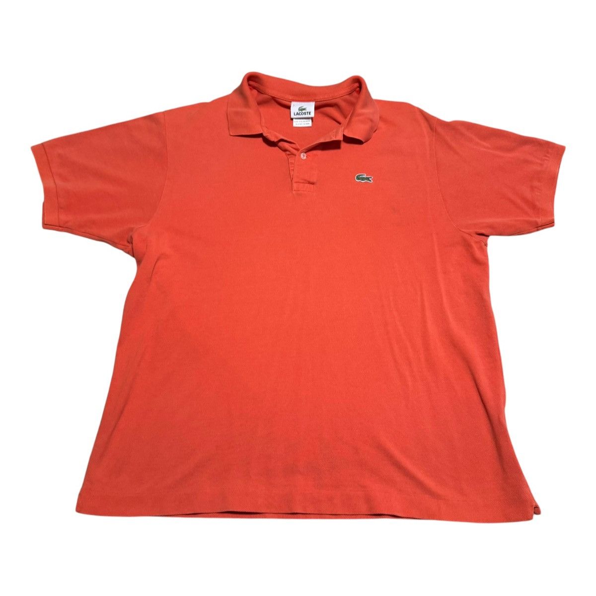 Lacoste Lacoste Made in France Orange Polo Shirt Men’s Large 7 Size US L / EU 52-54 / 3 - 1 Thumbnail