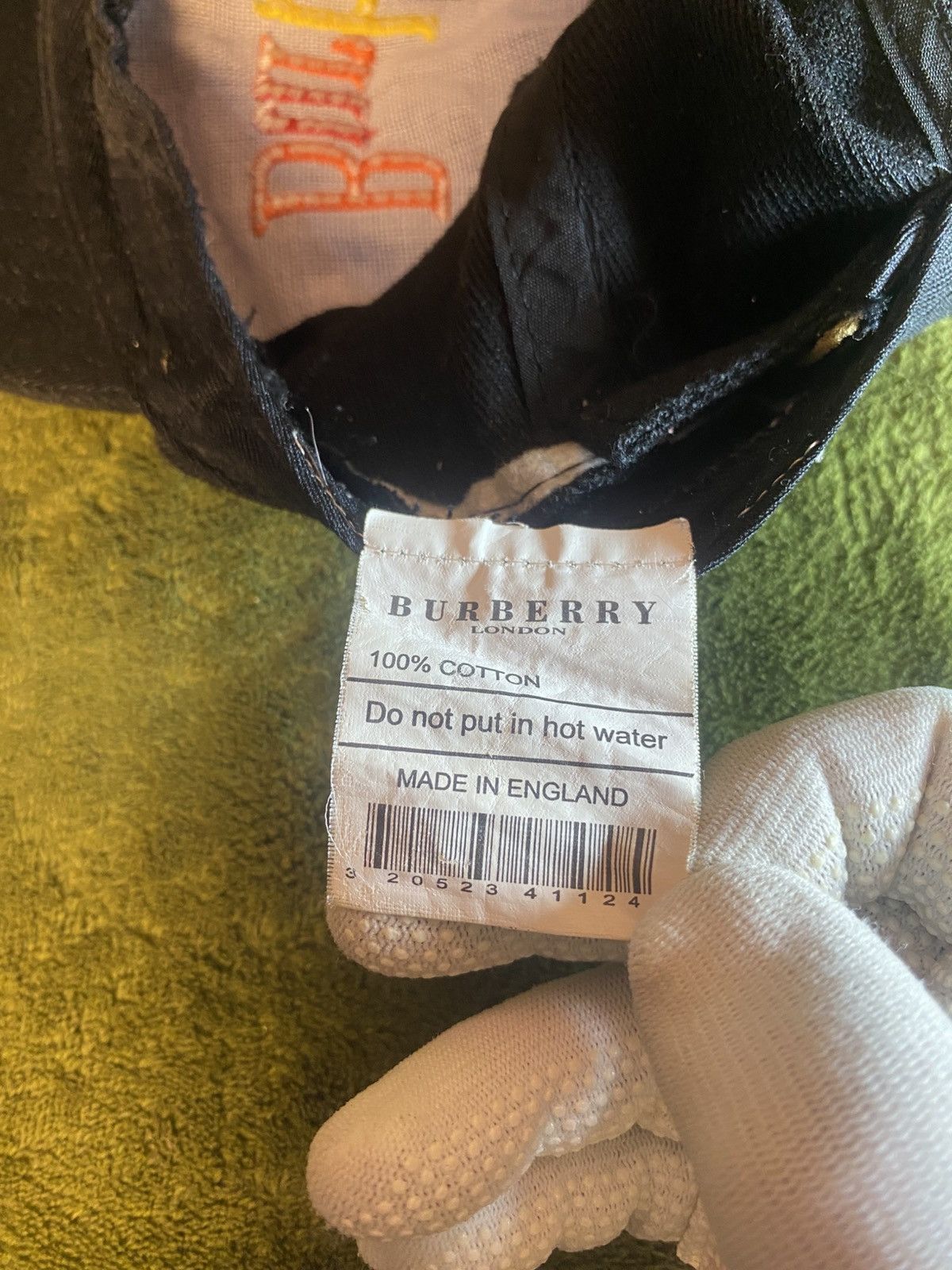 Burberry Vintage burberrys rainbow embroidery cap Size ONE SIZE - 8 Thumbnail