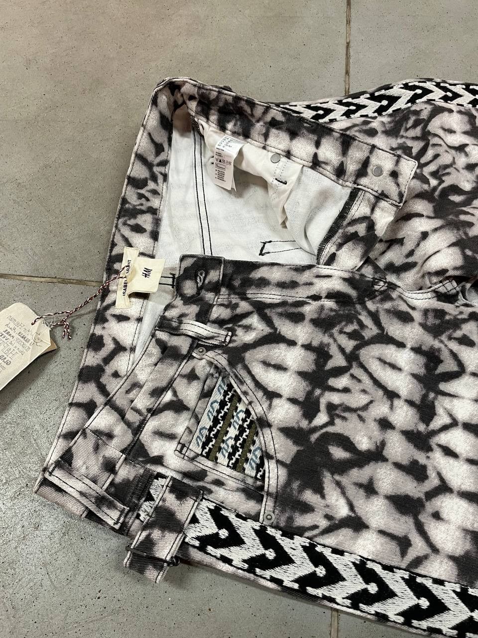 Isabel Marant *NWT* Rare Tye Dye Isabel Marant Boot Cut Jeans Size US 32 / EU 48 - 6 Thumbnail