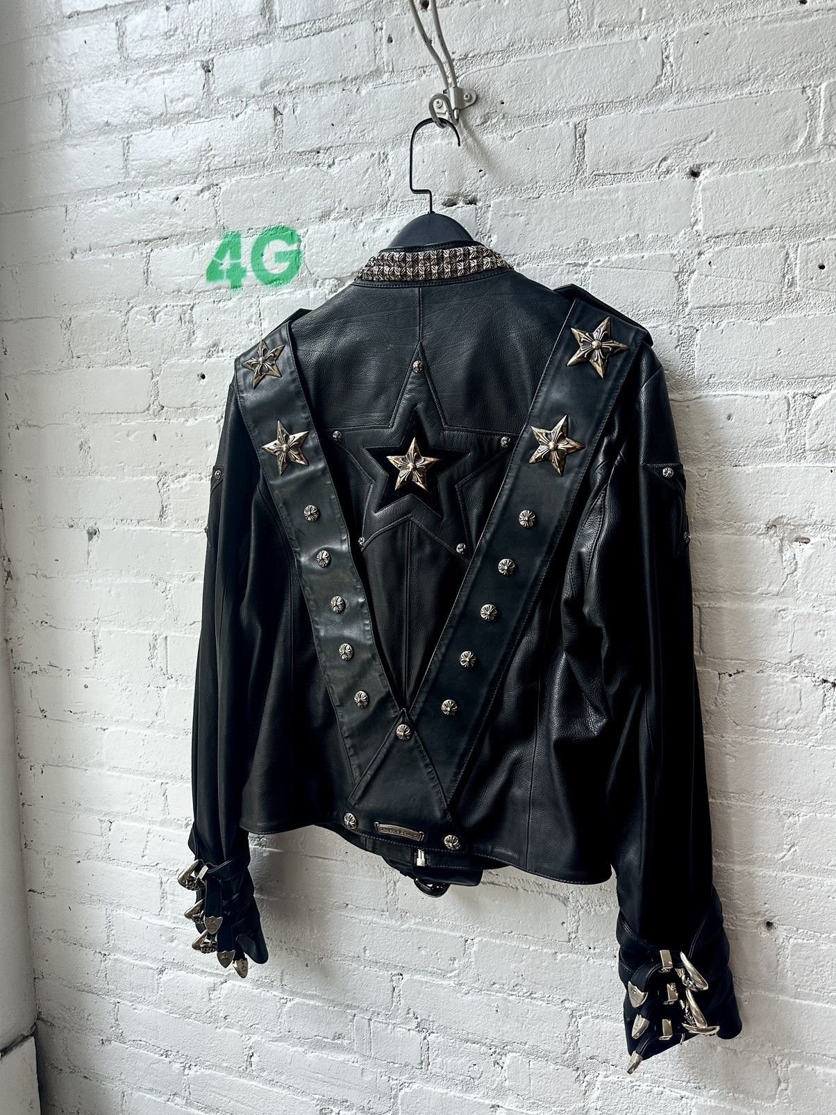 Chrome Hearts CHROME HEARTS COUTURE 1:1 MJ COMMANDER STAR JACKET Size US XL / EU 56 / 4 - 12 Thumbnail