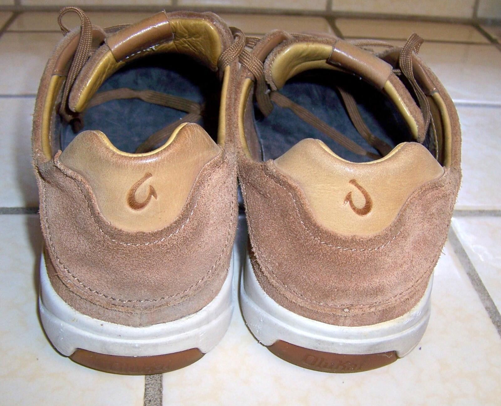 Olukai OluKai Lae‘ahi Lī Kala Tan Suede Beach Sneaker Men's 10.5 Size US 10.5 / EU 43-44 - 6 Thumbnail