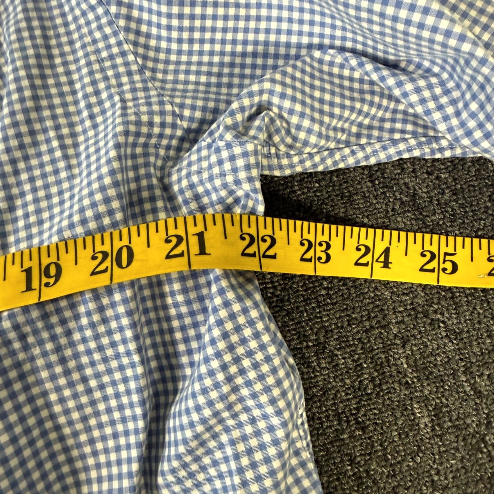Vintage VINTAGE Polo Ralph Lauren Blue Gingham Longsleeve Button Down L Men's Shirt Size US L / EU 52-54 / 3 - 5 Thumbnail