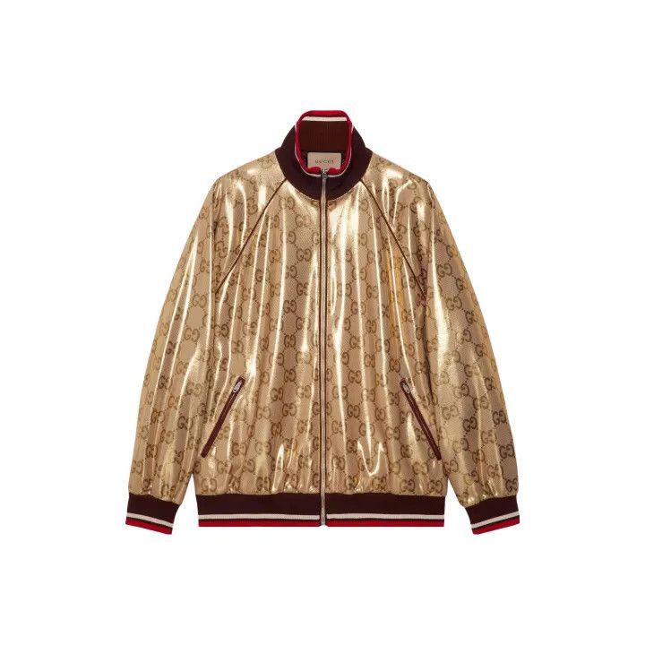Gucci Gucci FW23 Letter Print Zip Jacket-2507 Size US L / EU 52-54 / 3 - 5 Thumbnail